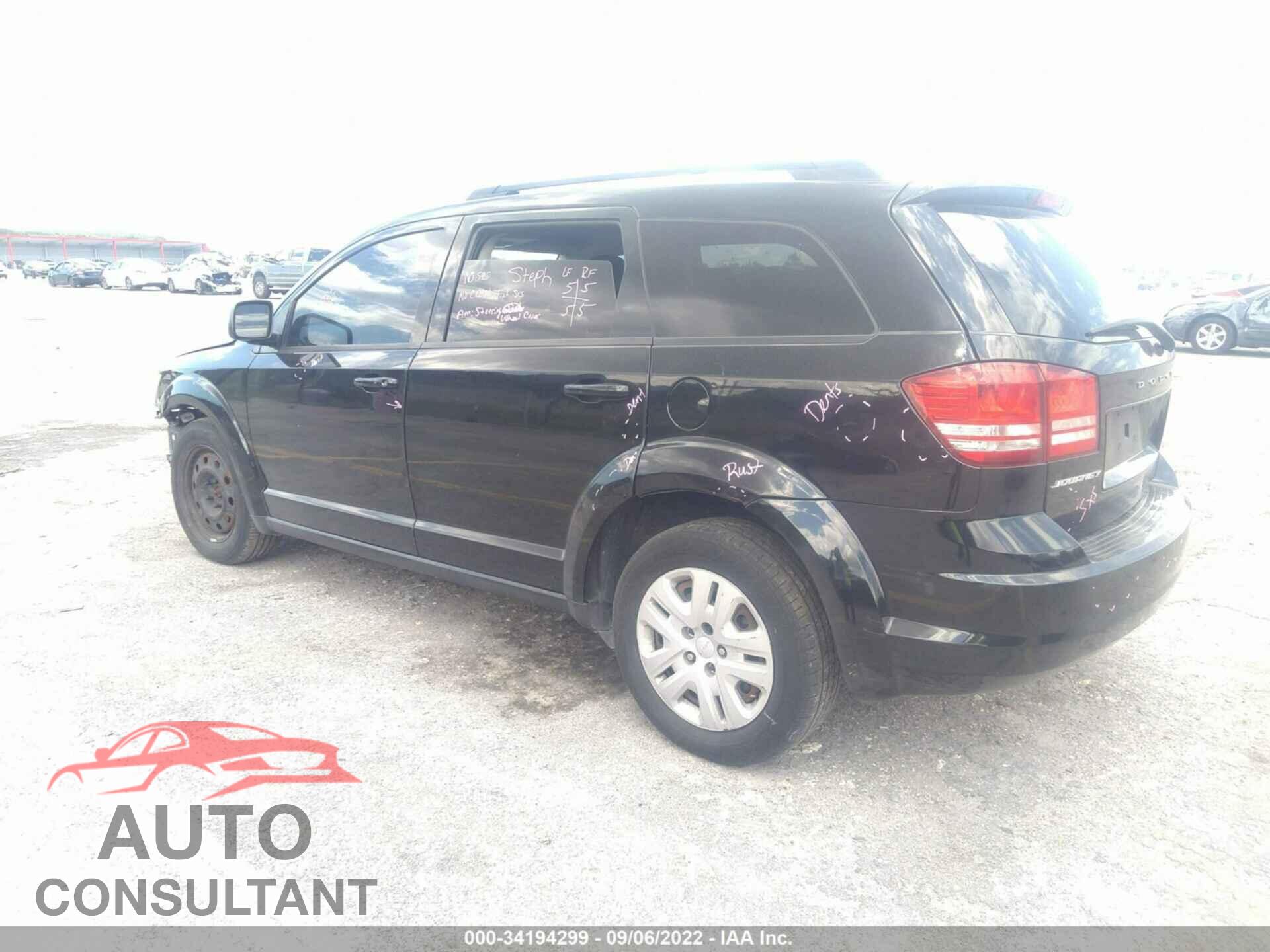 DODGE JOURNEY 2017 - 3C4PDCAB5HT516664