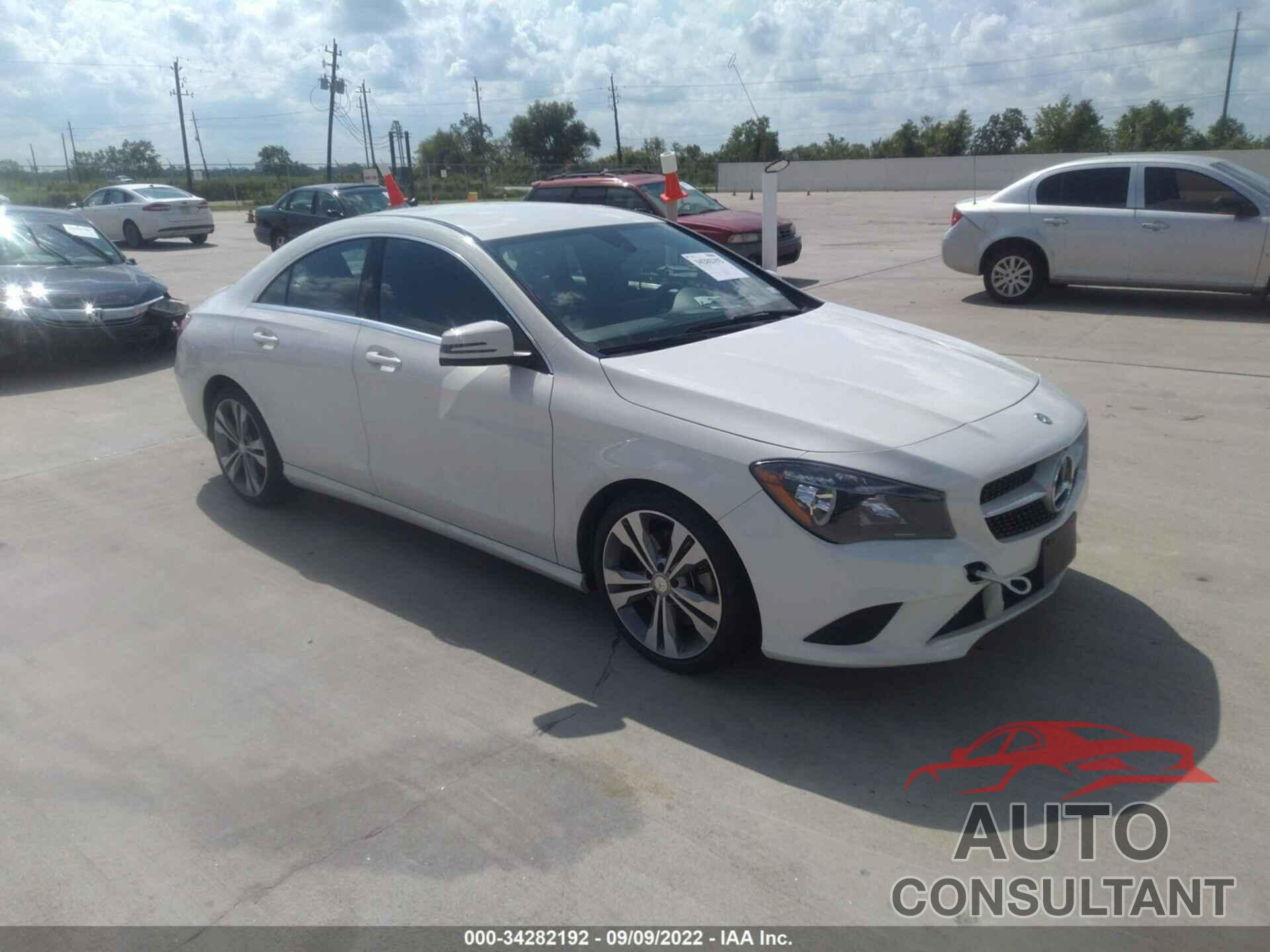MERCEDES-BENZ CLA 2016 - WDDSJ4EB5GN369172