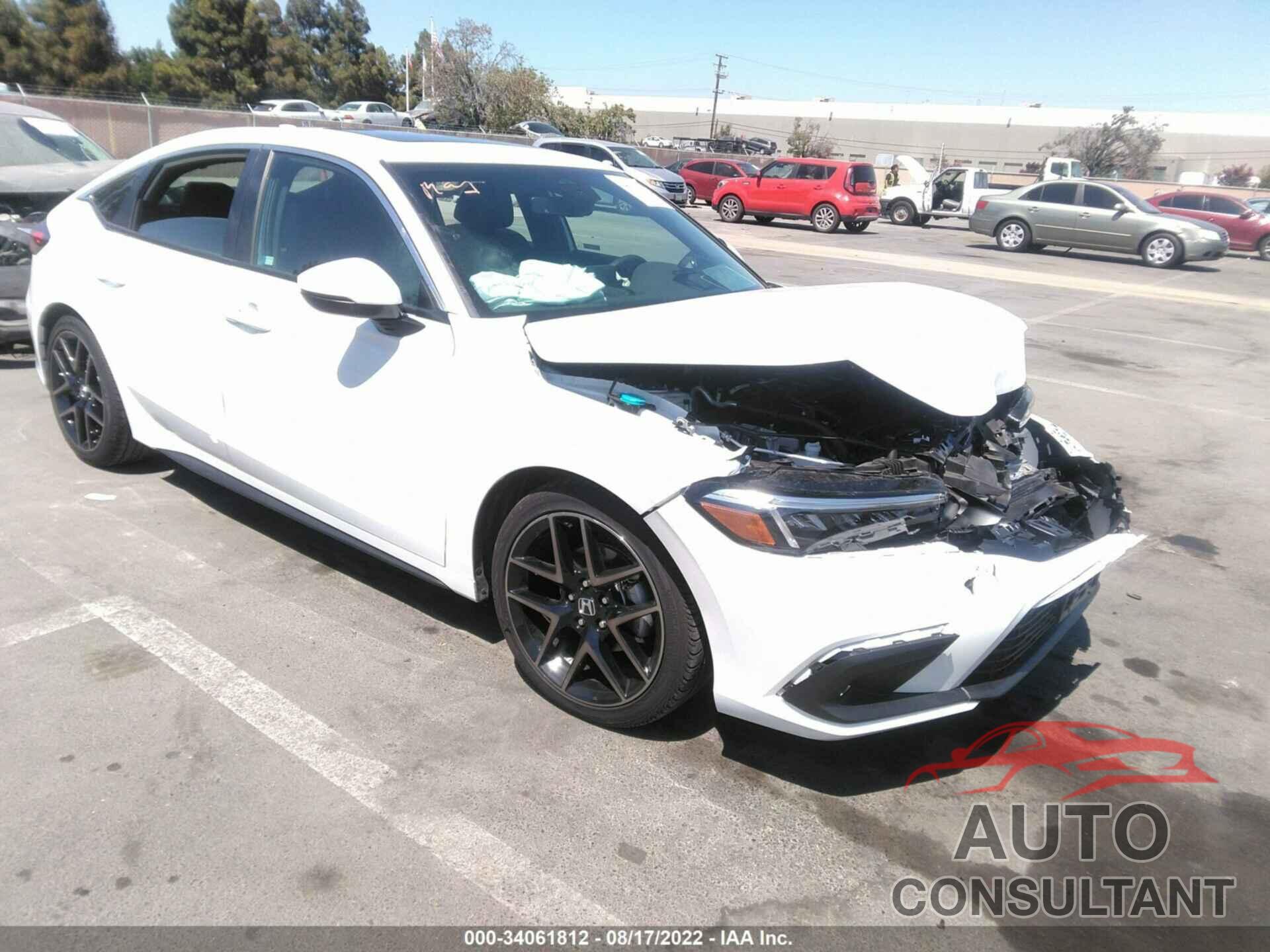 HONDA CIVIC HATCHBACK 2022 - 19XFL1H80NE014478