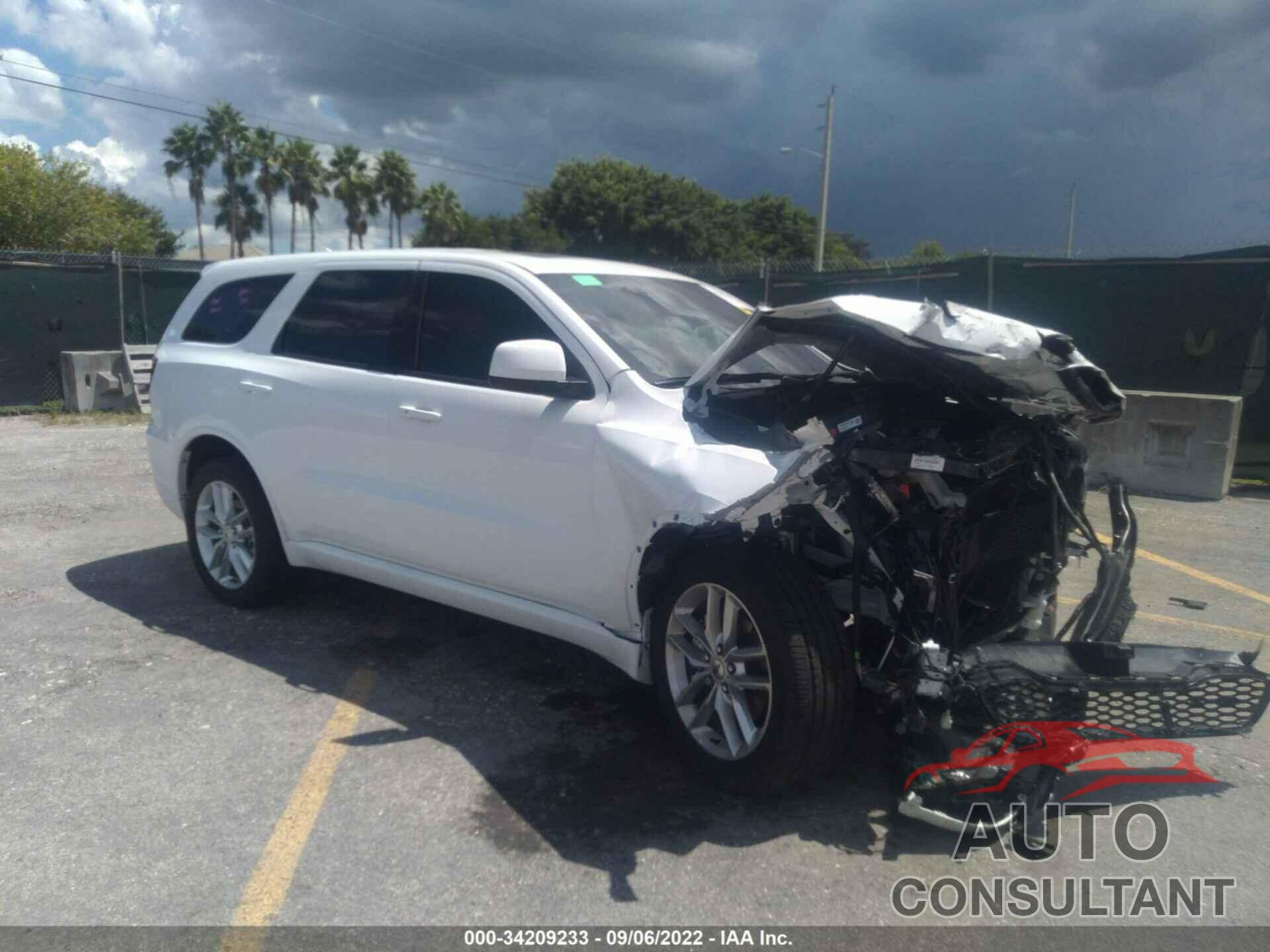 DODGE DURANGO 2022 - 1C4RDHDG8NC131443
