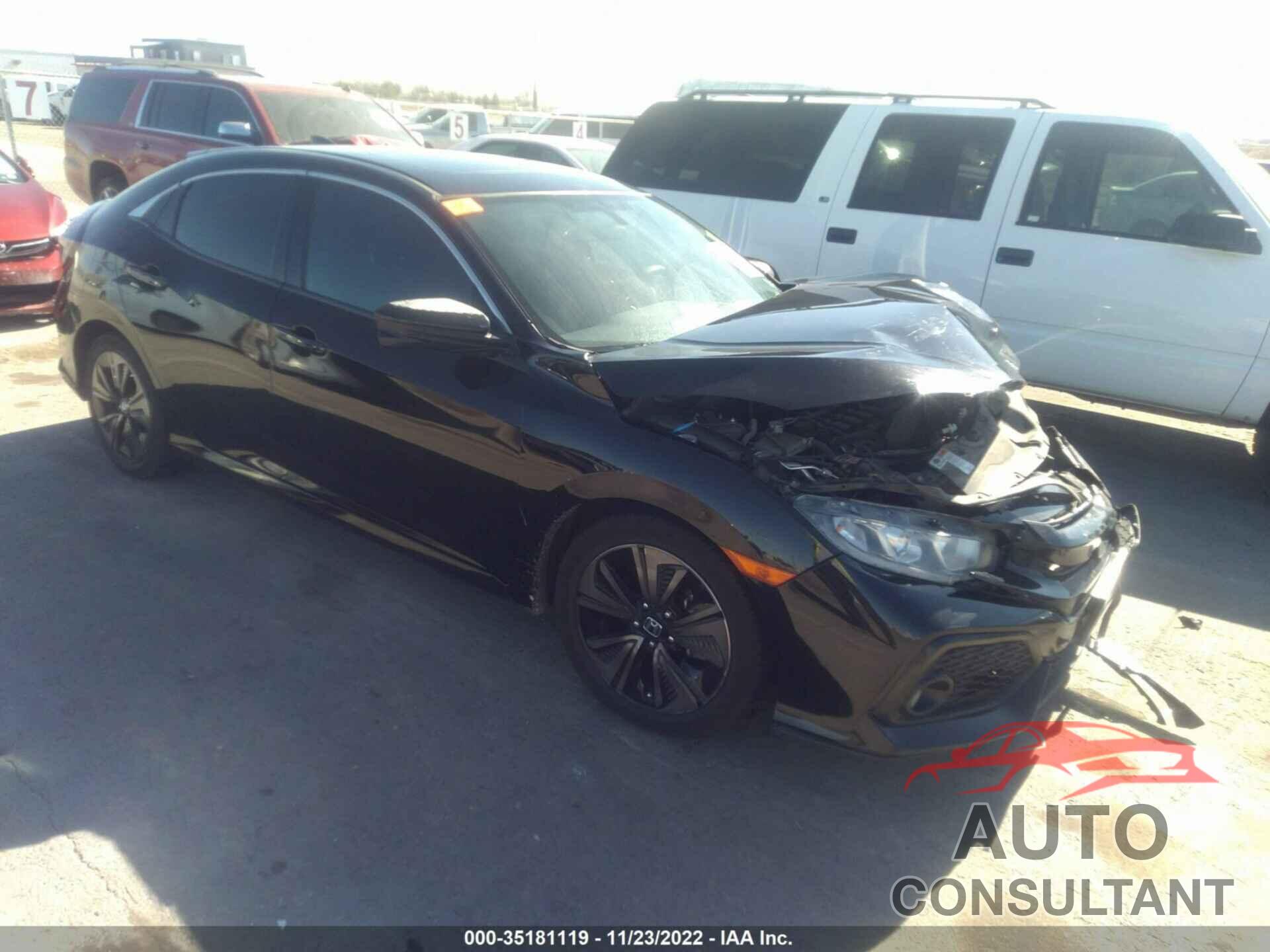 HONDA CIVIC HATCHBACK 2018 - SHHFK7H59JU204665