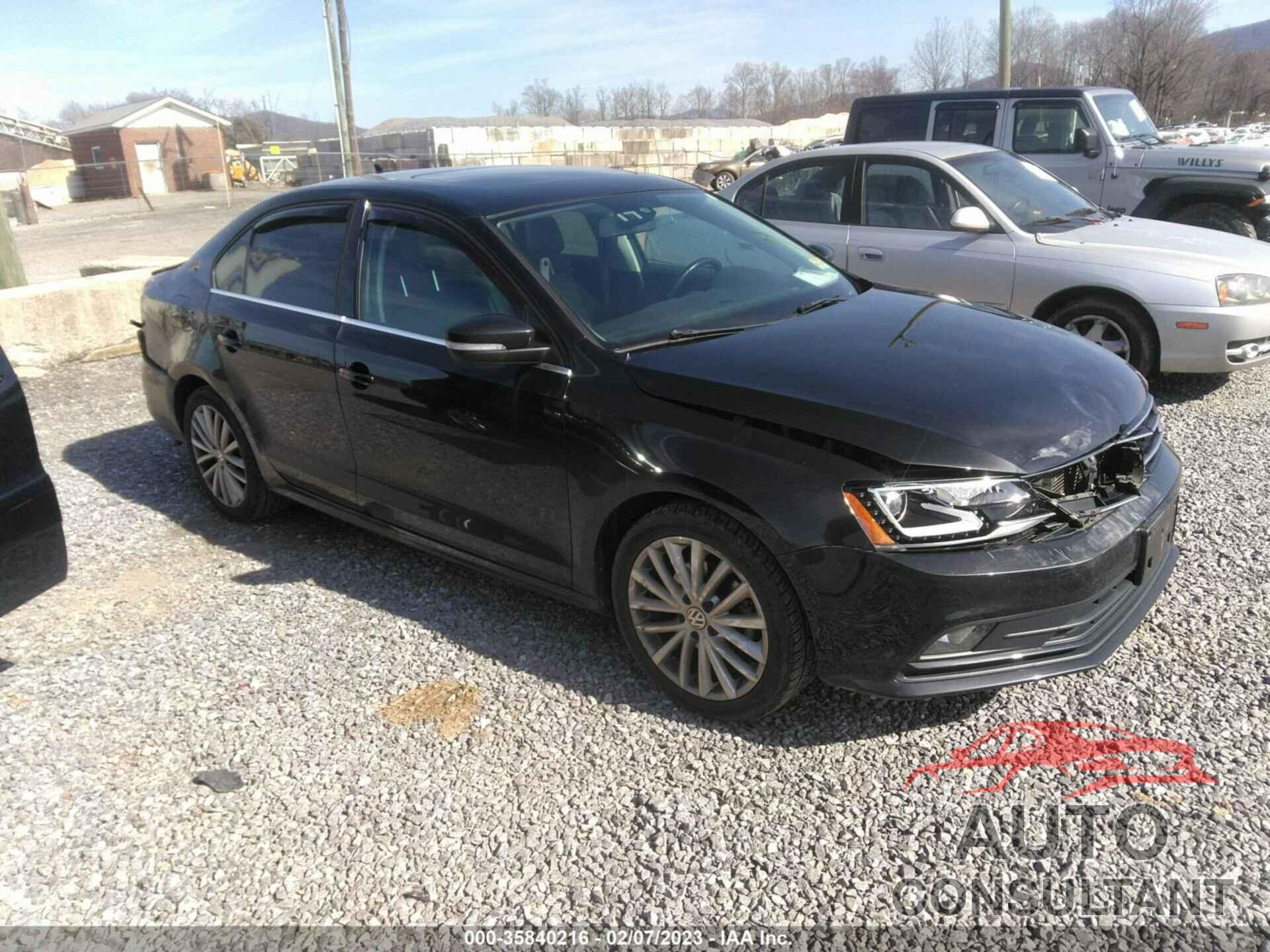 VOLKSWAGEN JETTA SEDAN 2016 - 3VWL17AJ9GM337278