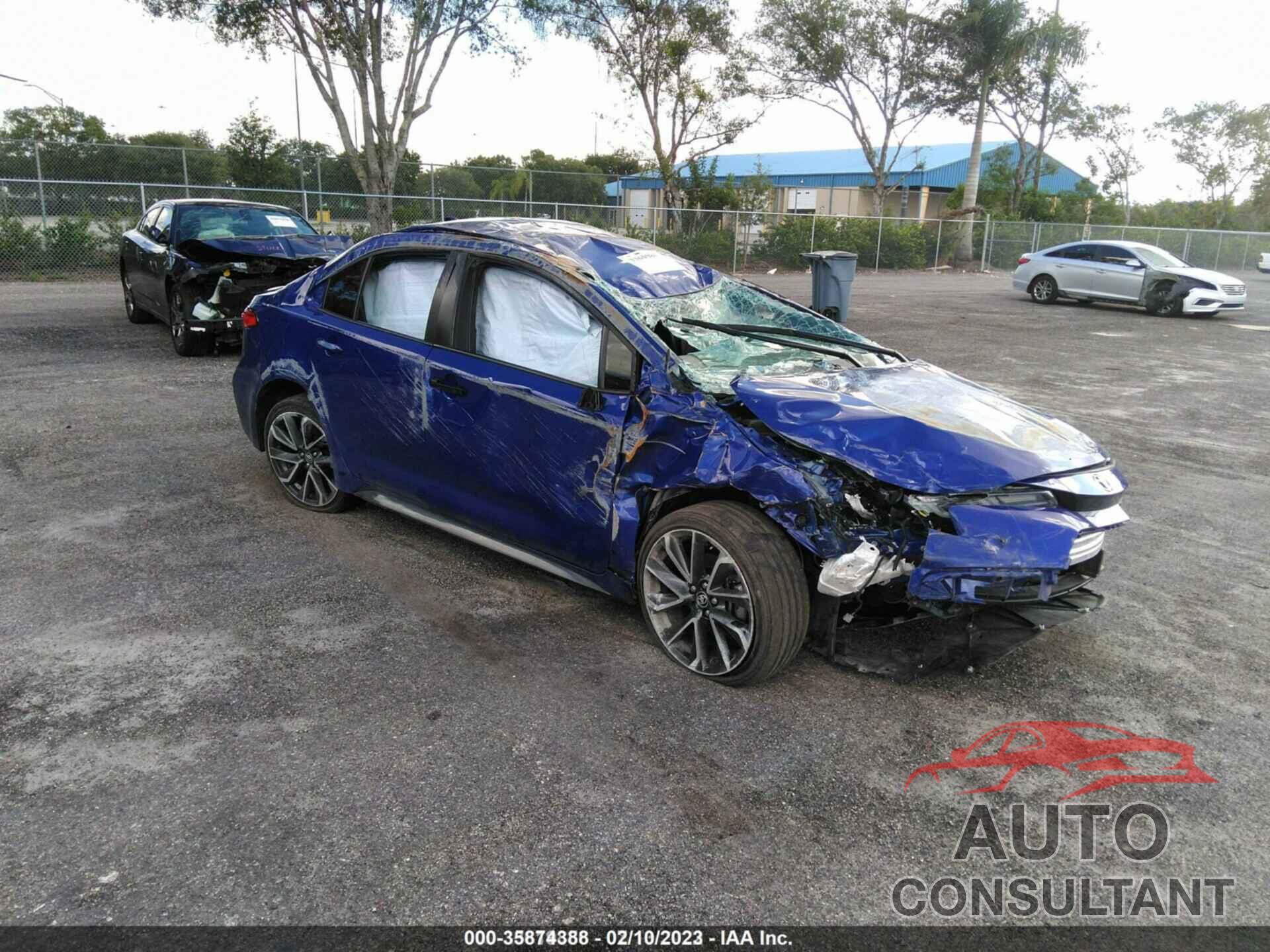 TOYOTA COROLLA 2021 - JTDS4MCE5MJ060626
