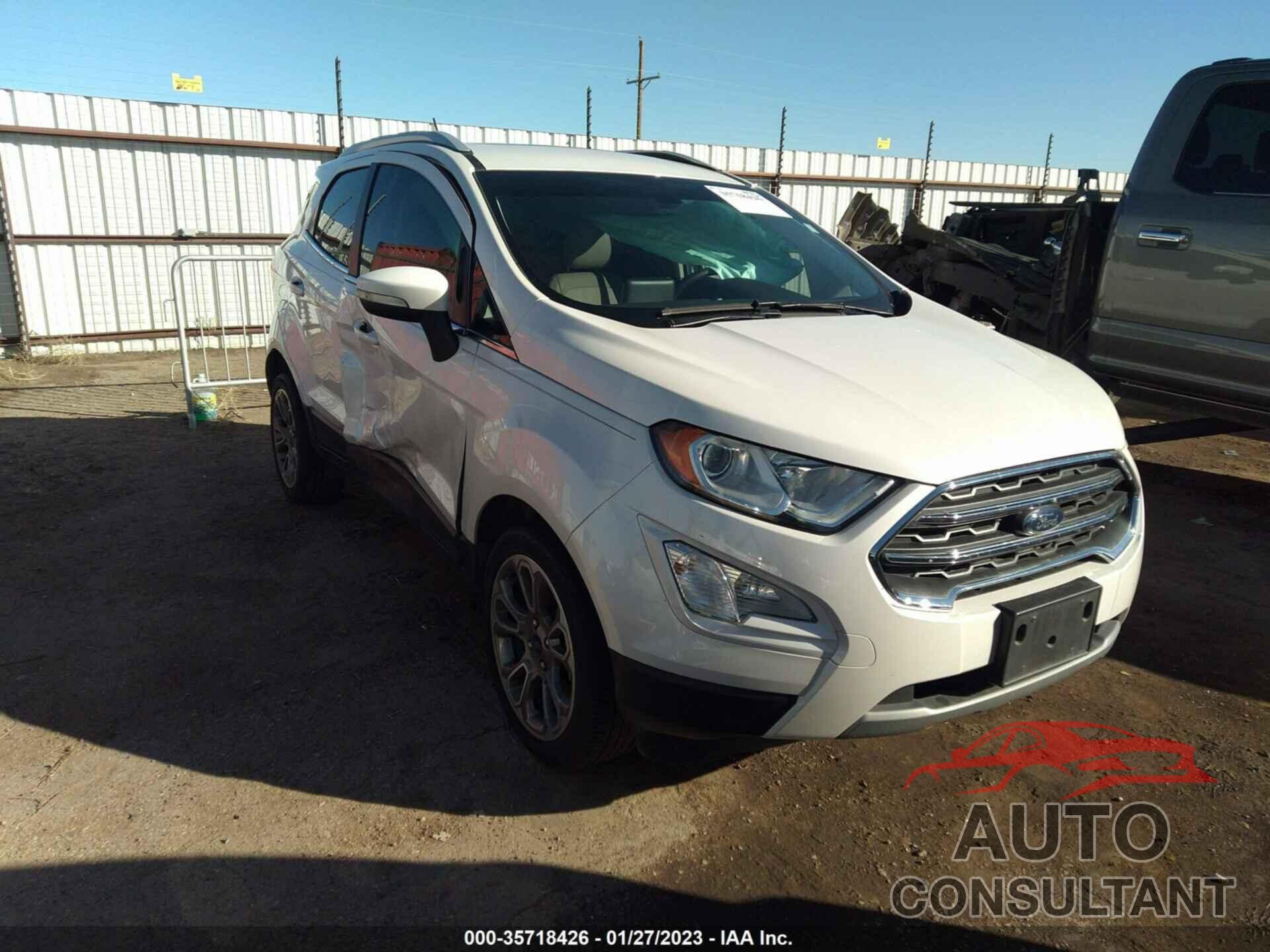 FORD ECOSPORT 2018 - MAJ3P1VE5JC177989