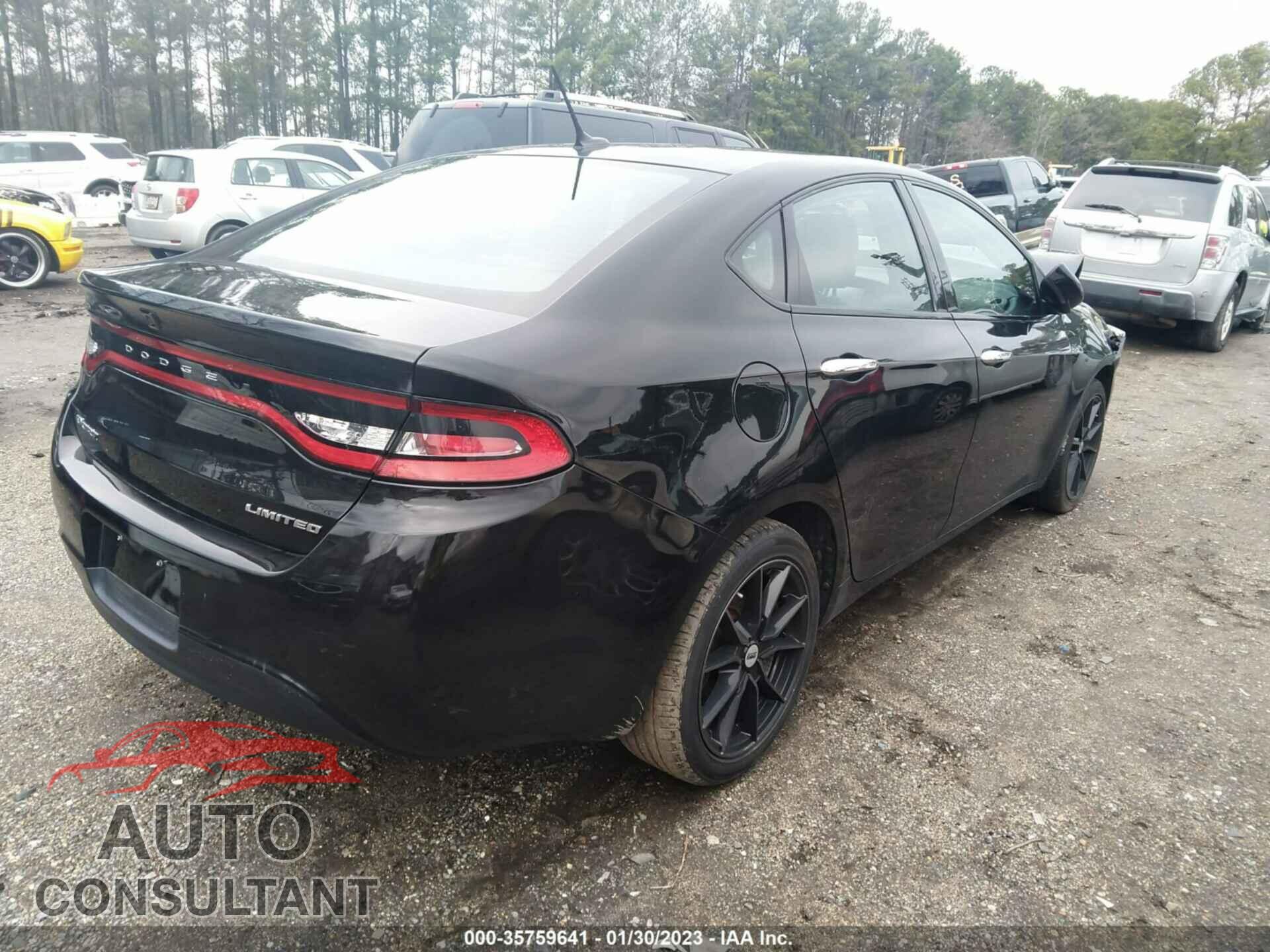 DODGE DART 2016 - 1C3CDFCB5GD516895