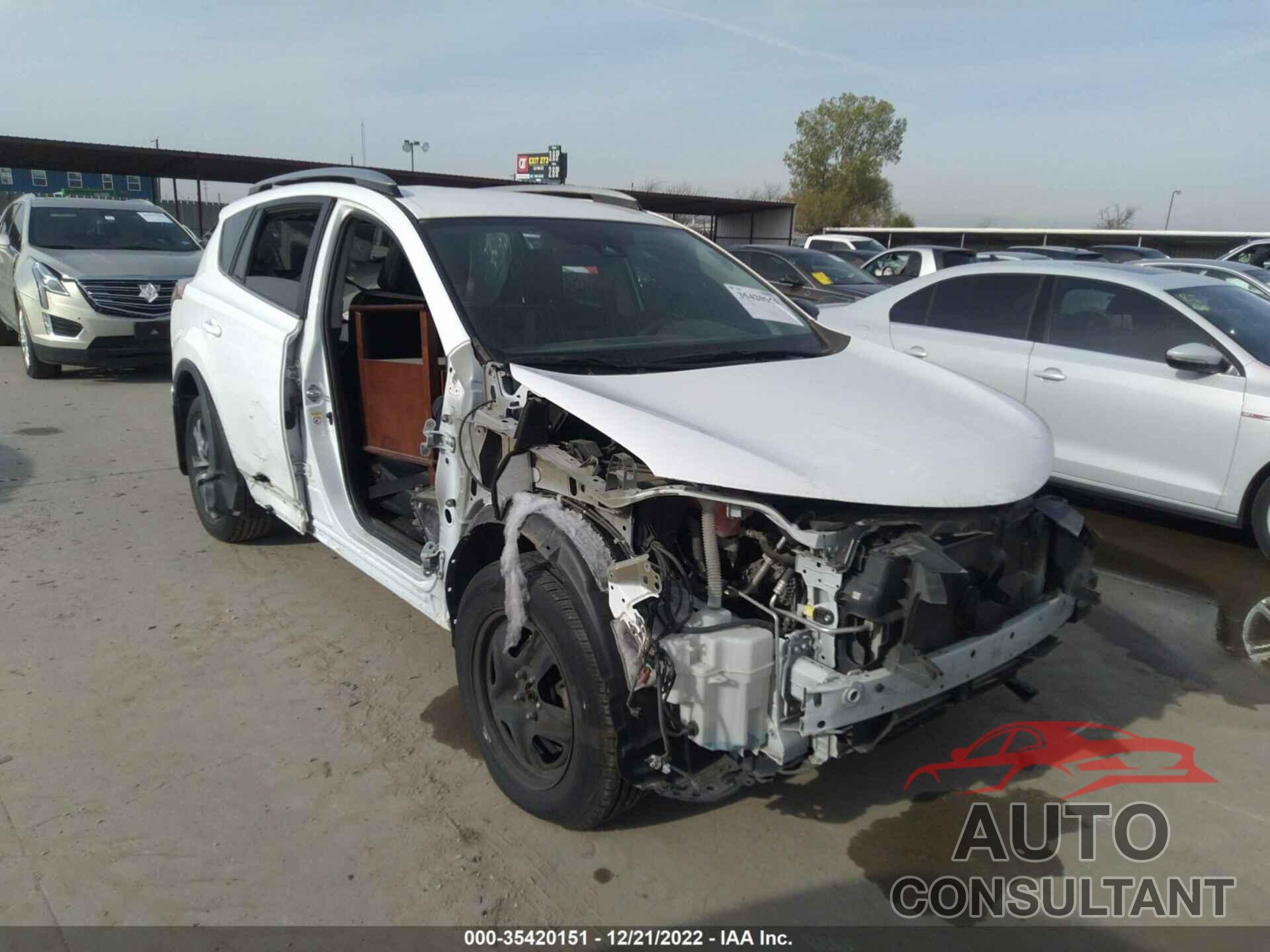 TOYOTA RAV4 2017 - 2T3ZFREV5HW358801