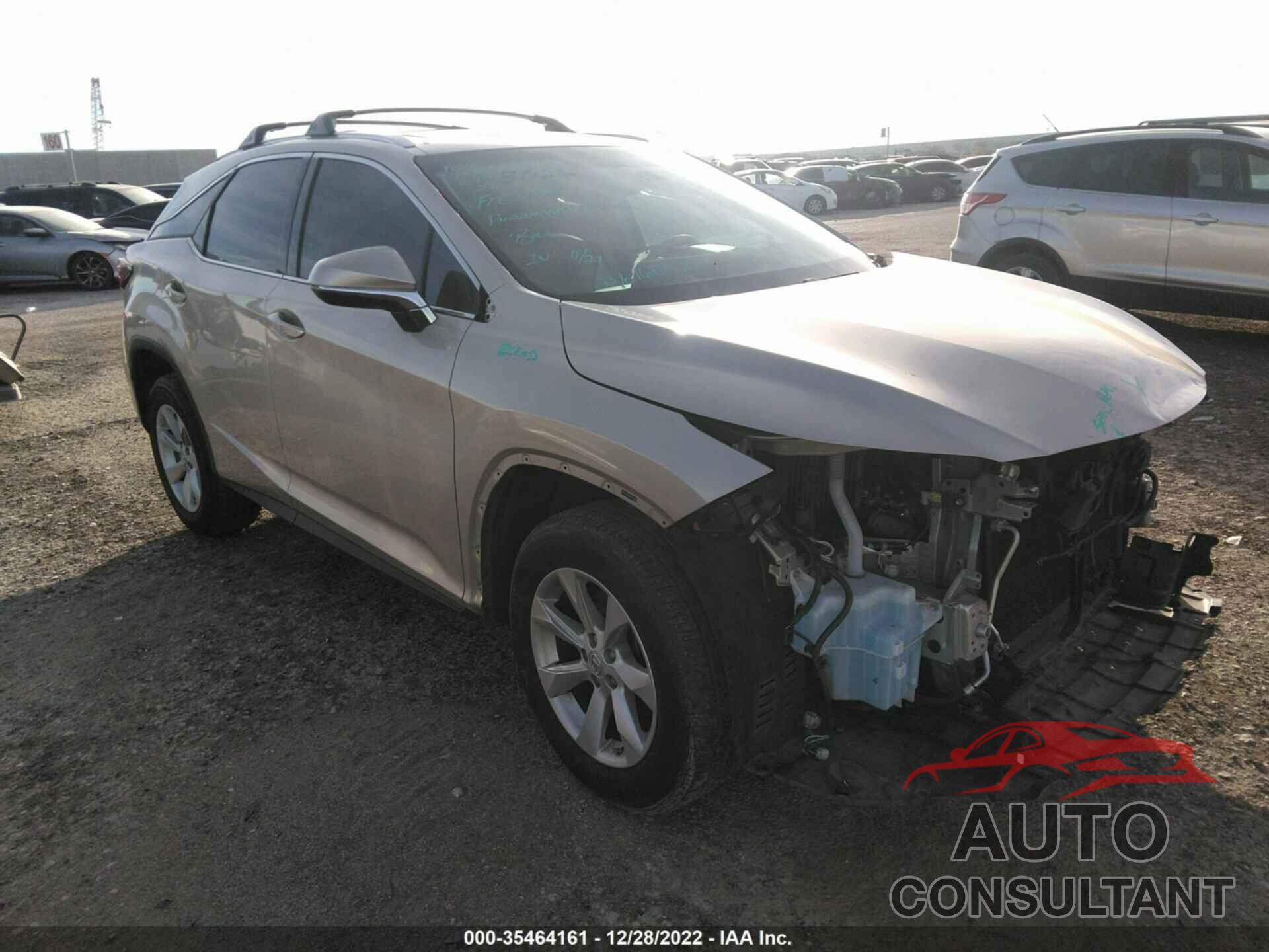 LEXUS RX 350 2016 - 2T2ZZMCA0GC019040