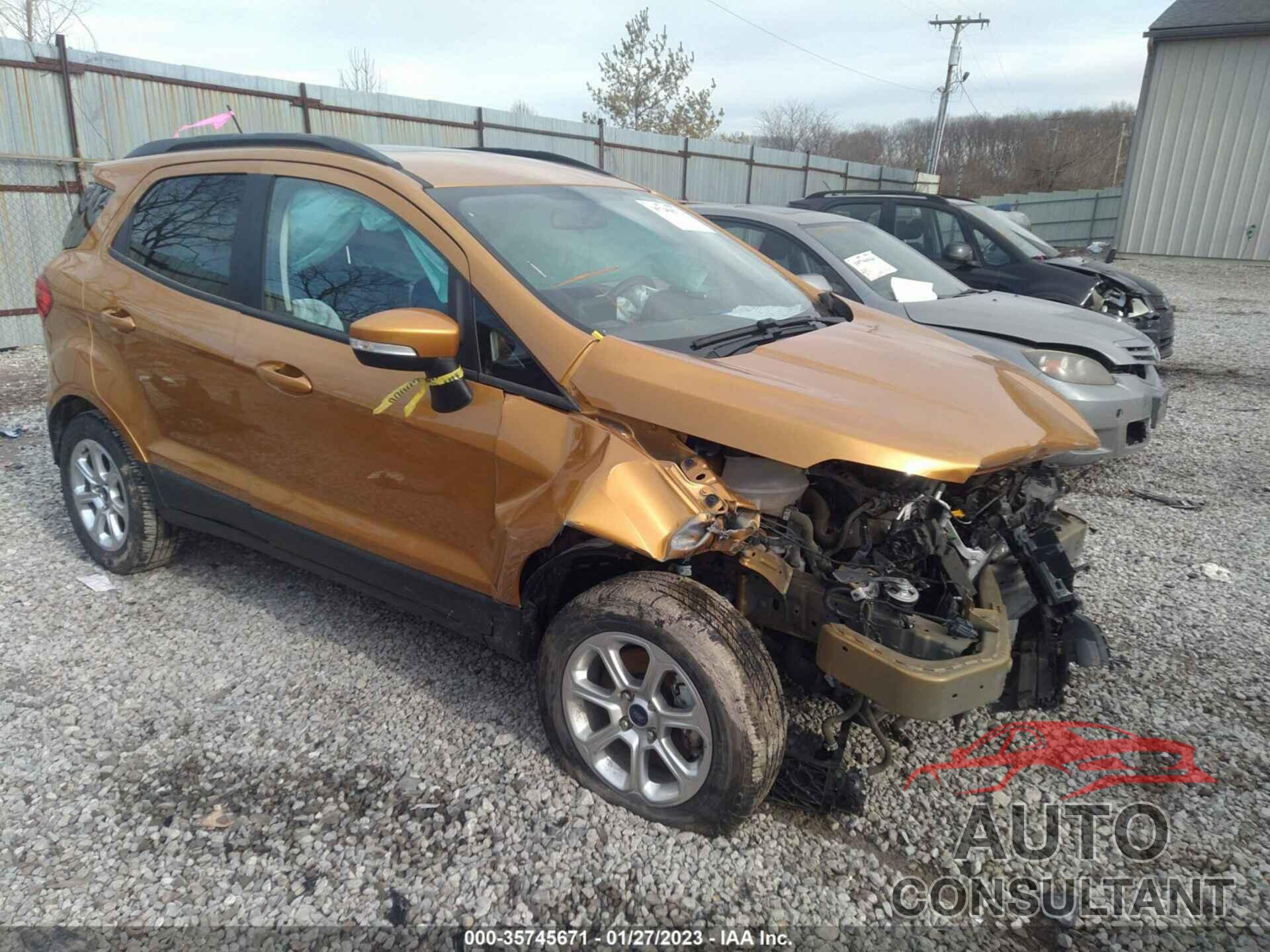 FORD ECOSPORT 2021 - MAJ3S2GE3MC438574