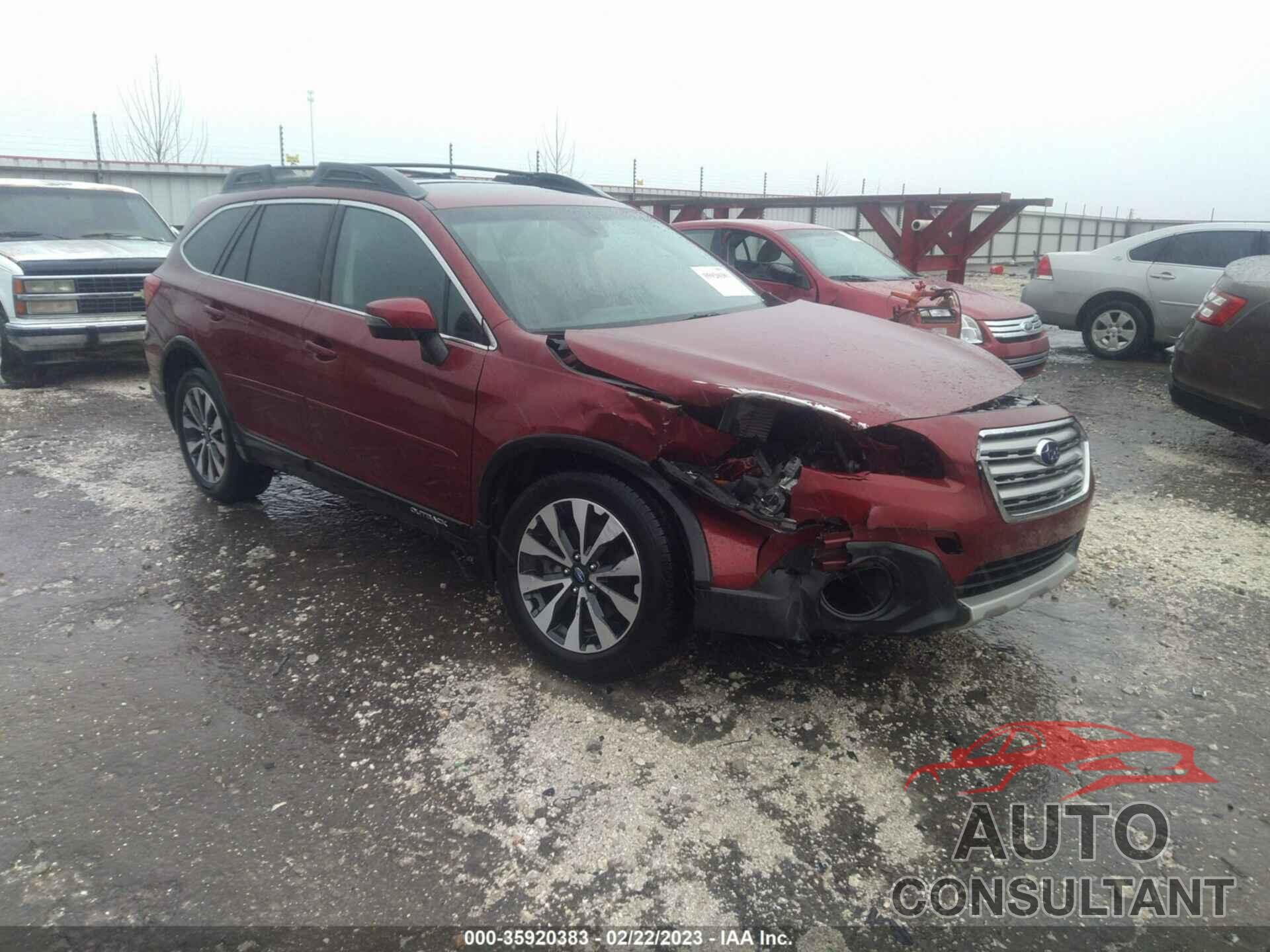 SUBARU OUTBACK 2017 - 4S4BSANC3H3264461