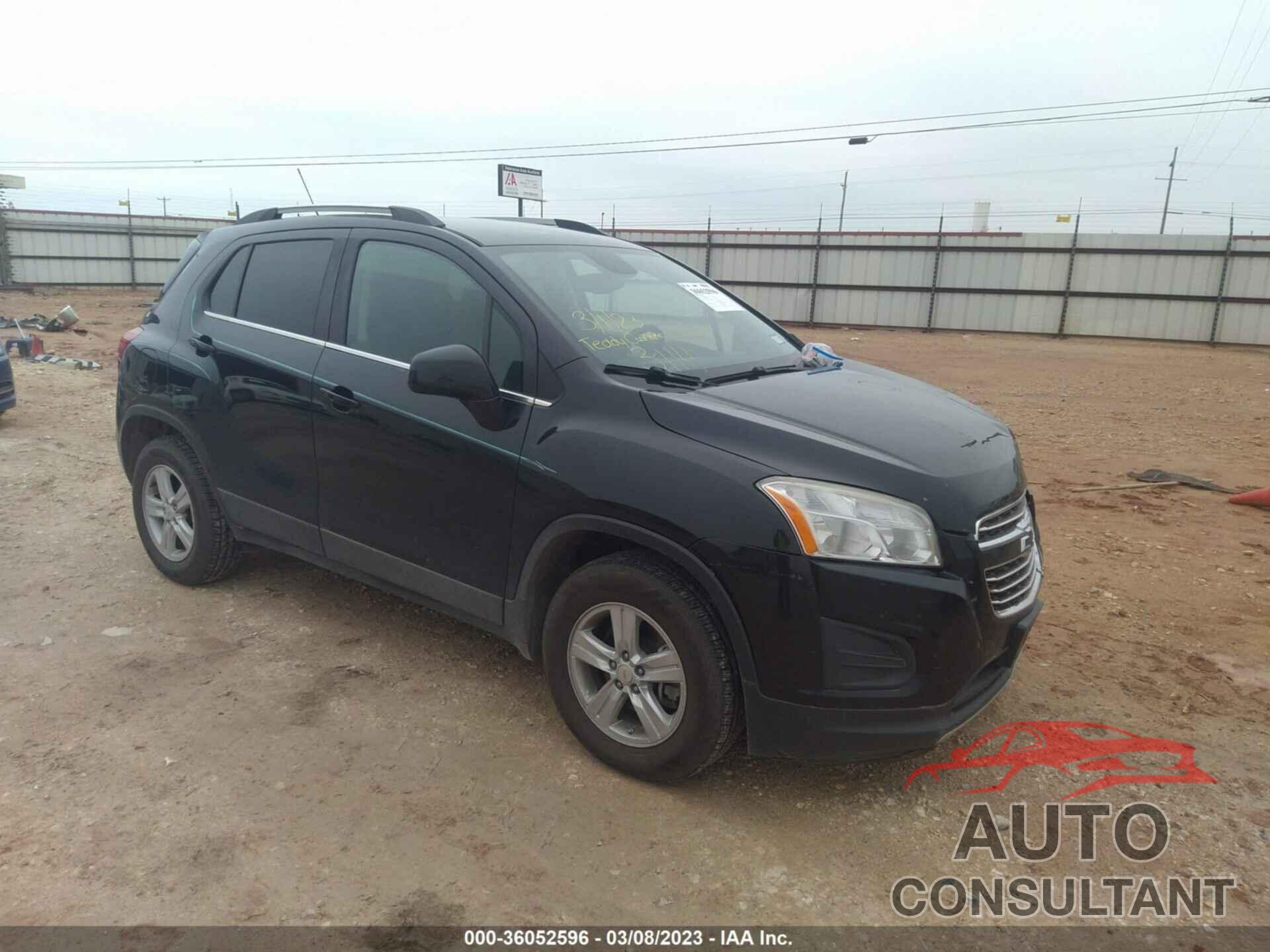 CHEVROLET TRAX 2015 - KL7CJRSB4FB065764