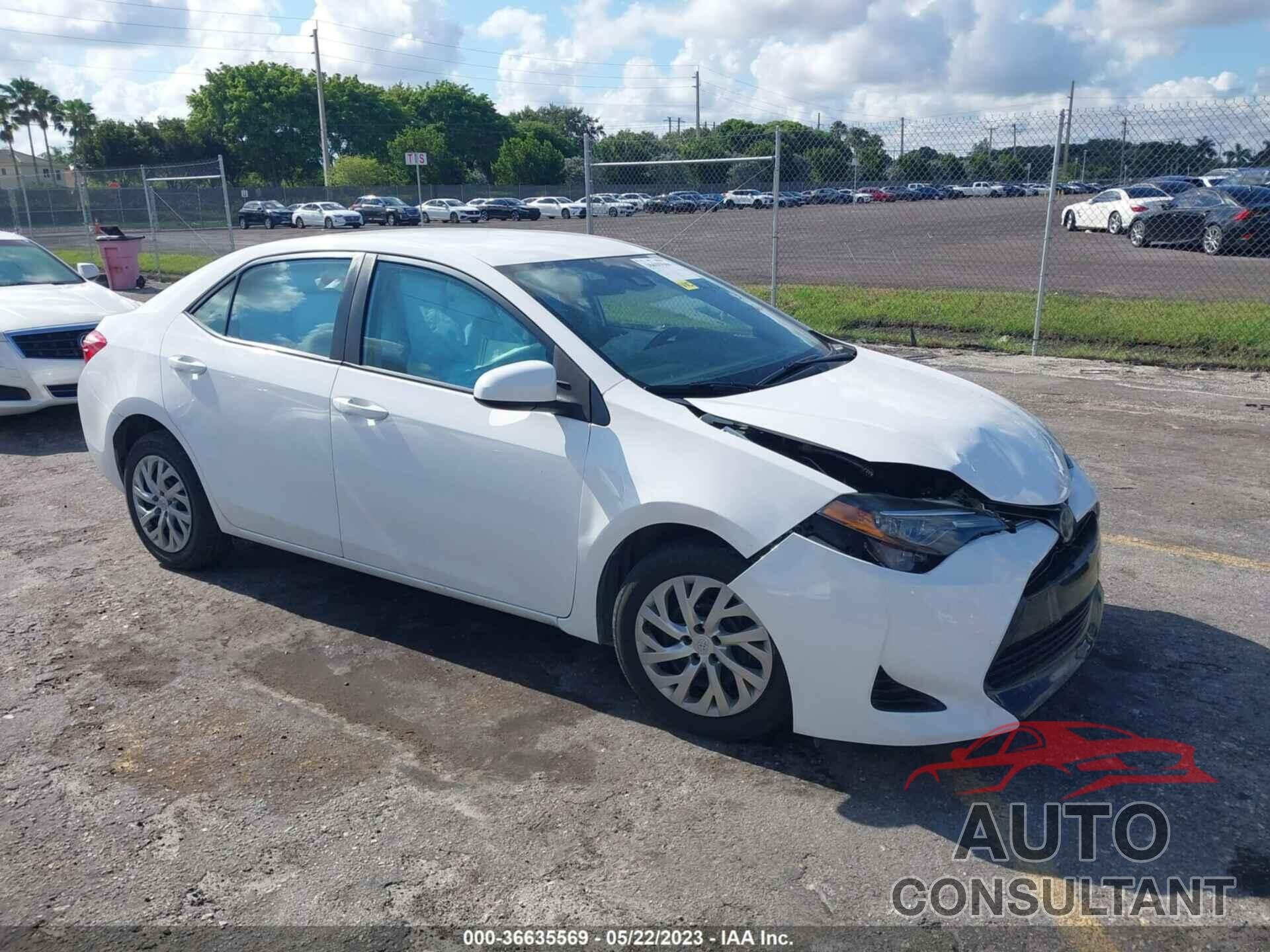 TOYOTA COROLLA 2019 - 2T1BURHE7KC207057