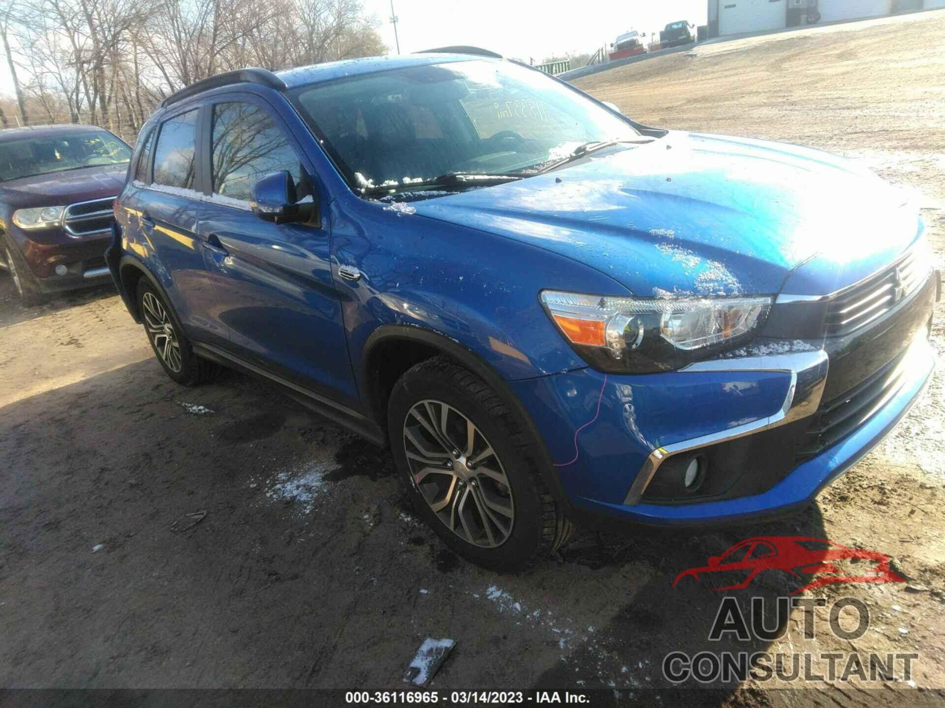 MITSUBISHI OUTLANDER SPORT 2016 - JA4AR4AW7GZ025207