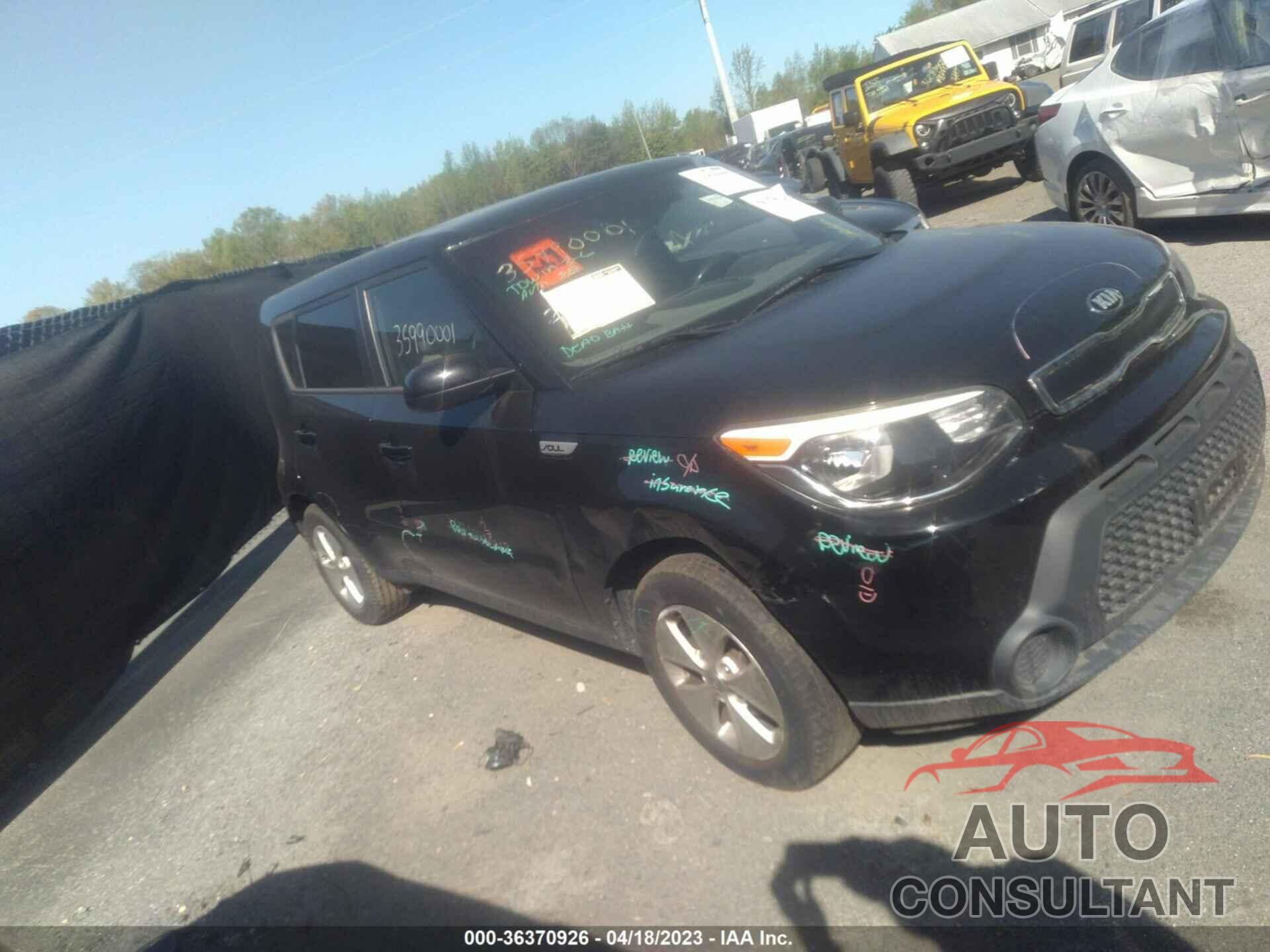 KIA SOUL 2016 - KNDJN2A20G7856952