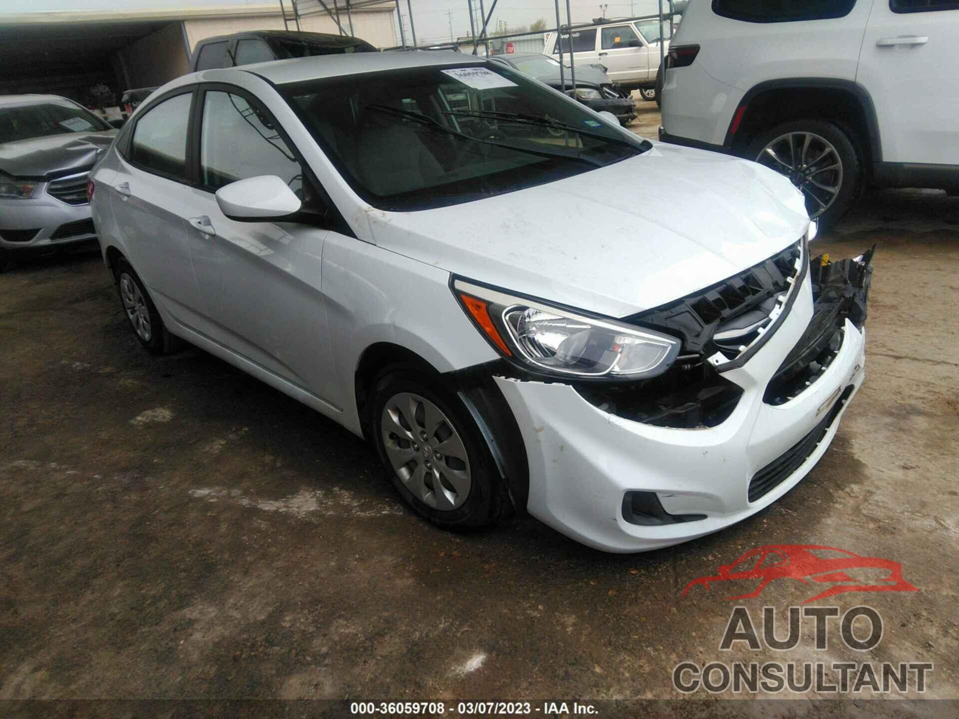 HYUNDAI ACCENT 2017 - KMHCT4AE1HU290142