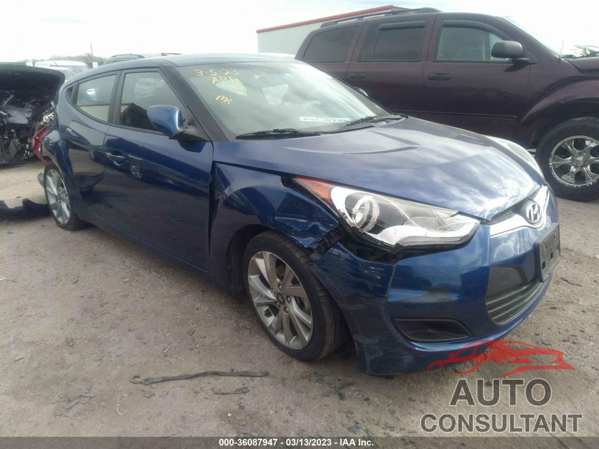 HYUNDAI VELOSTER 2016 - KMHTC6AD1GU277909