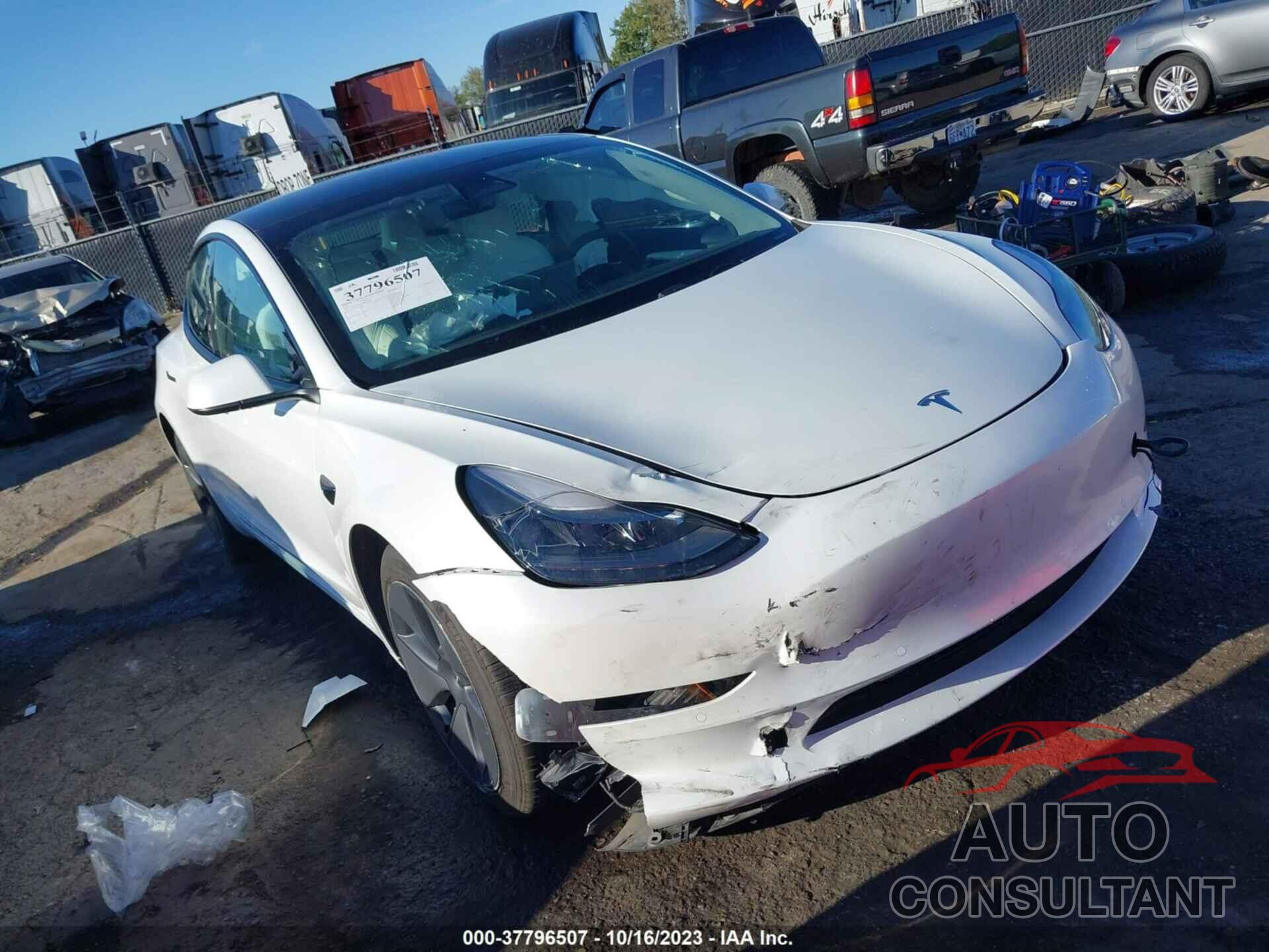 TESLA MODEL 3 2021 - 5YJ3E1EA0MF060793