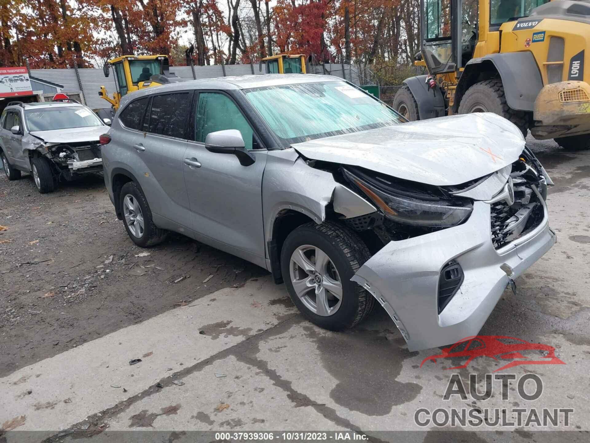 TOYOTA HIGHLANDER 2021 - 5TDBZRBH4MS143235