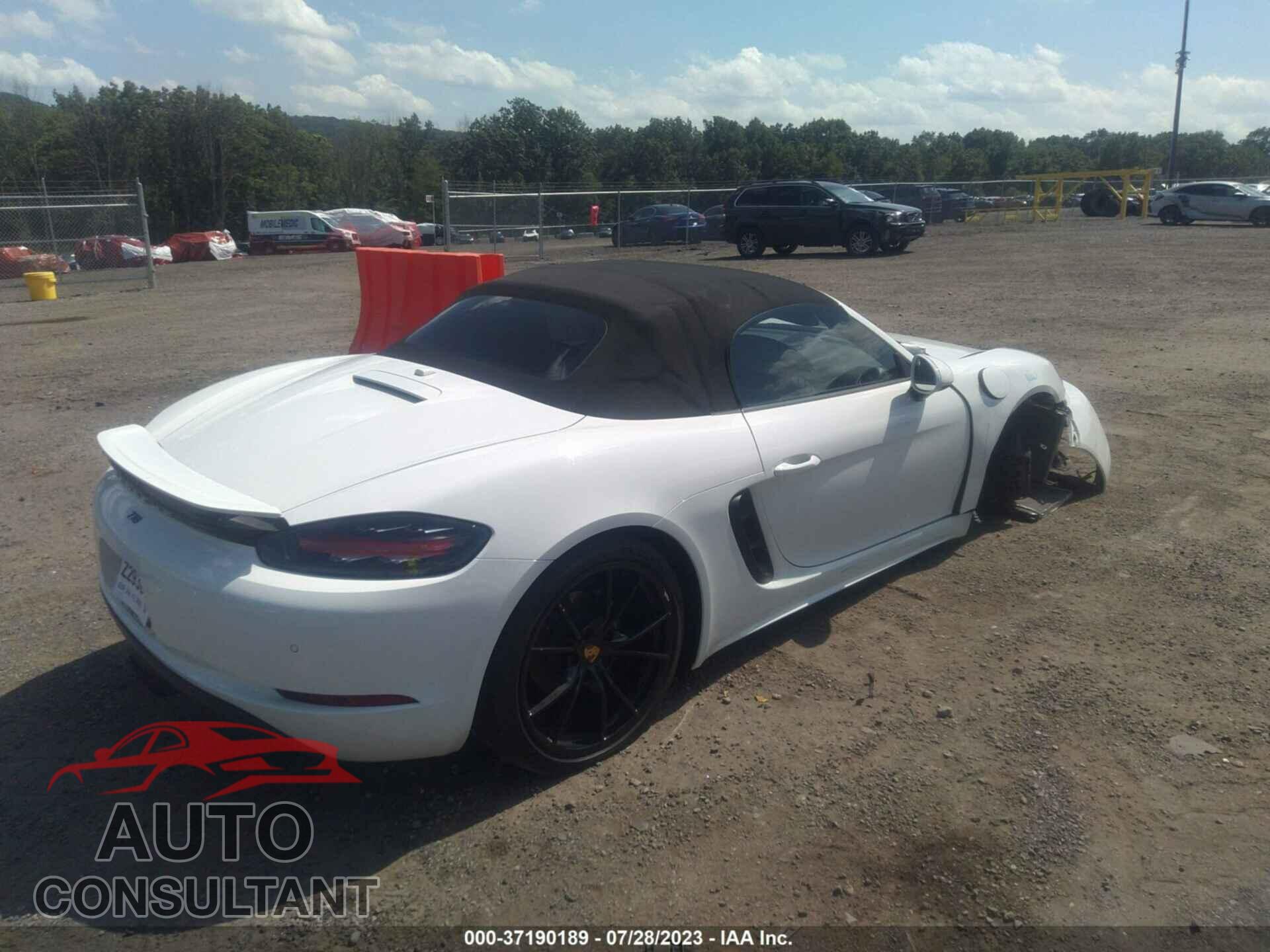 PORSCHE 718 BOXSTER 2017 - WP0CA2A80HS220202