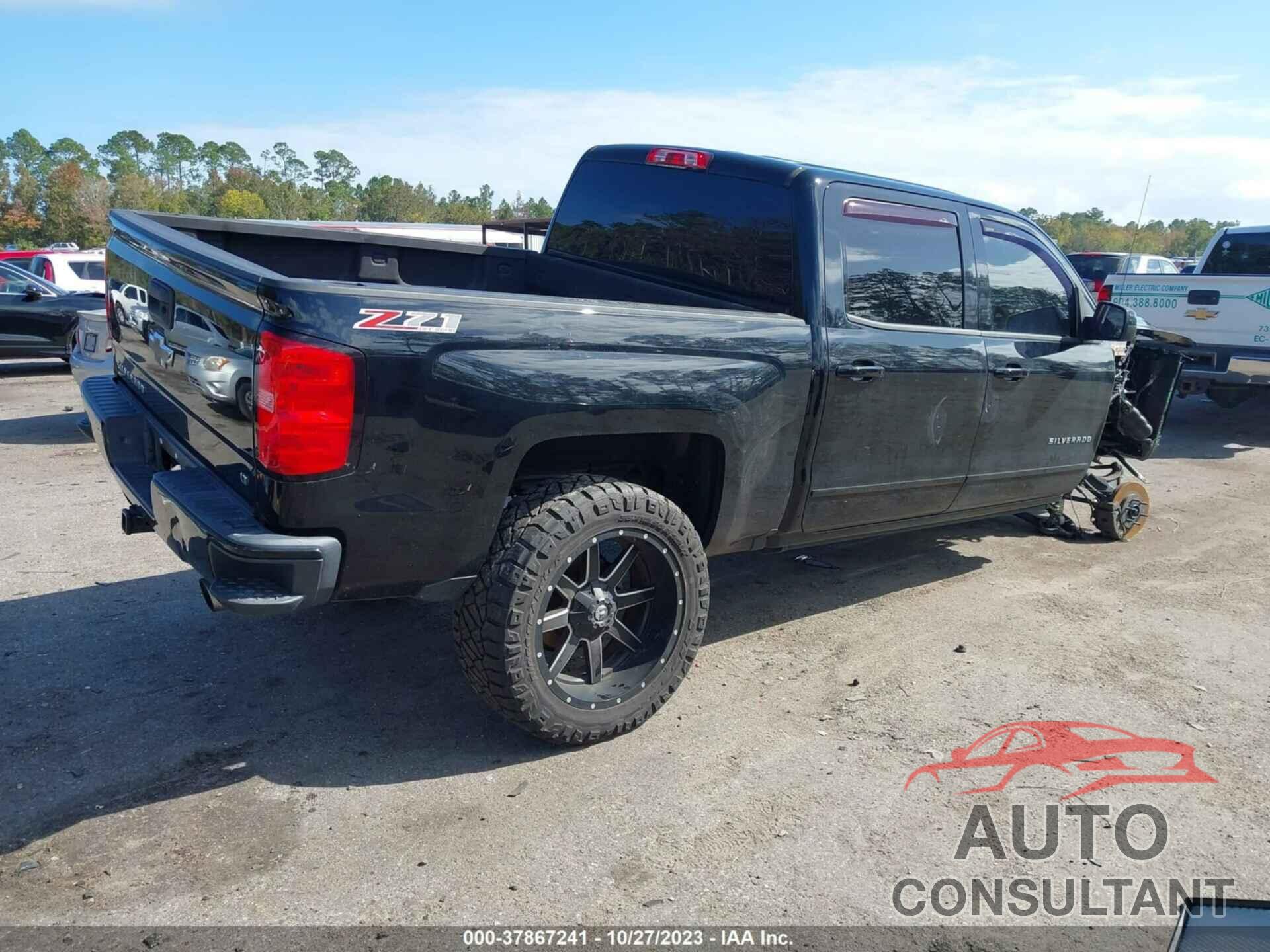 CHEVROLET SILVERADO 2017 - 3GCUKREC9HG517887