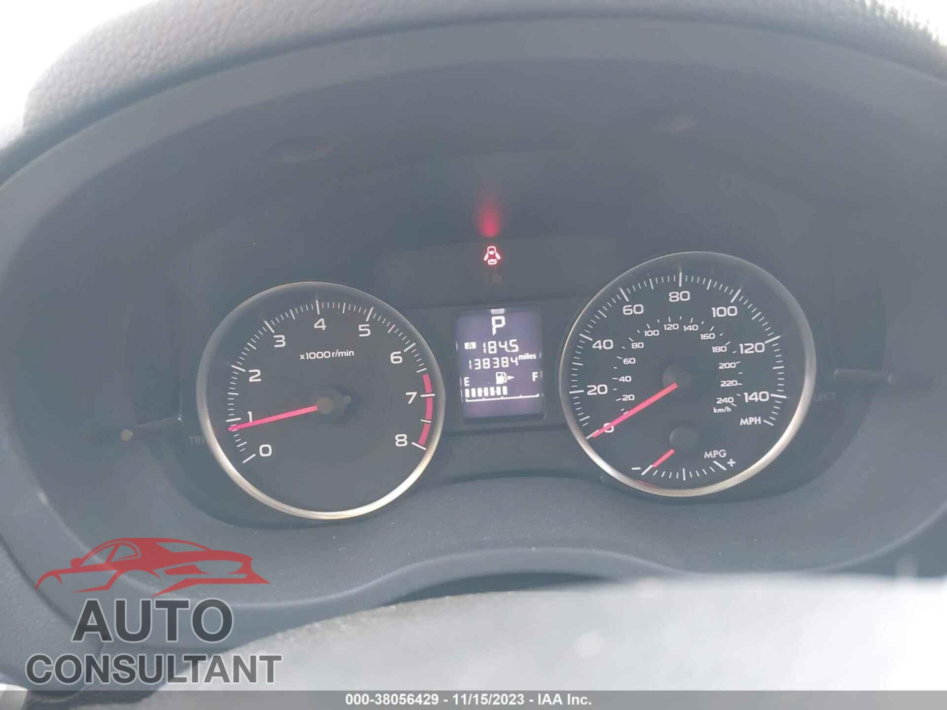 SUBARU IMPREZA 2015 - JF1GPAC64F8311351