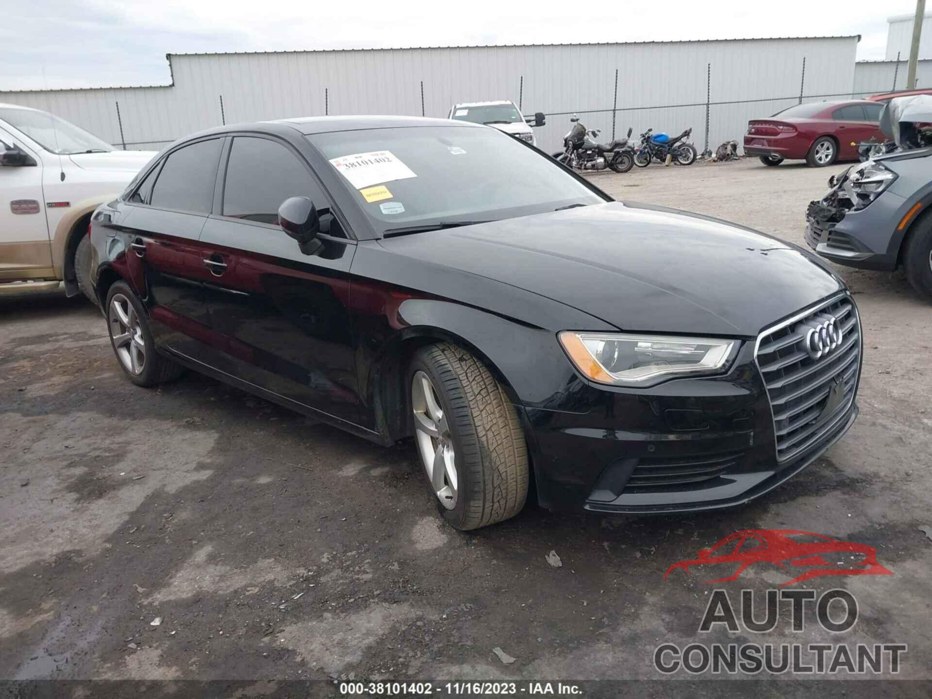 AUDI A3 2016 - WAUA7GFF0G1015443