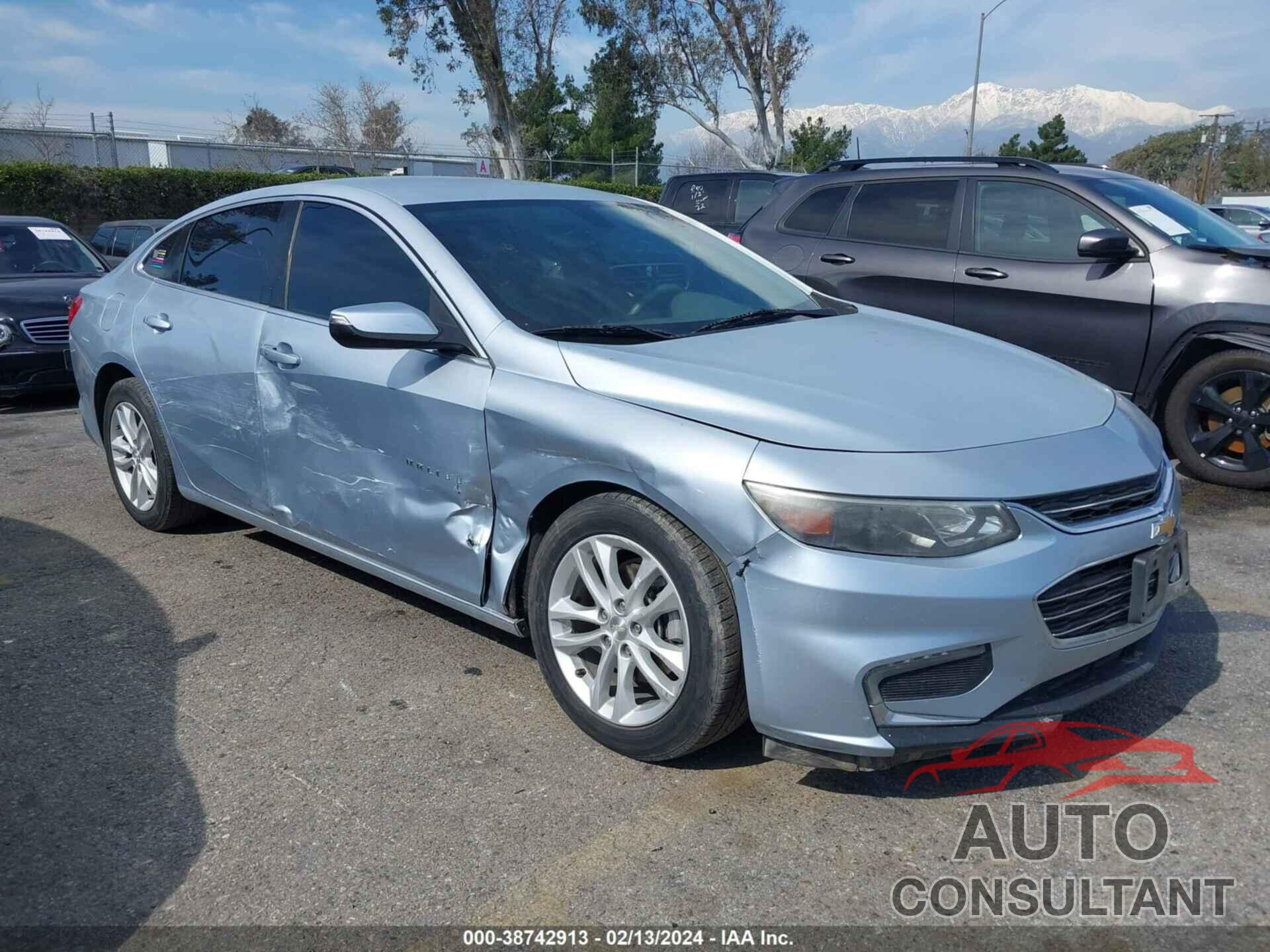 CHEVROLET MALIBU 2017 - 1G1ZE5ST1HF248496