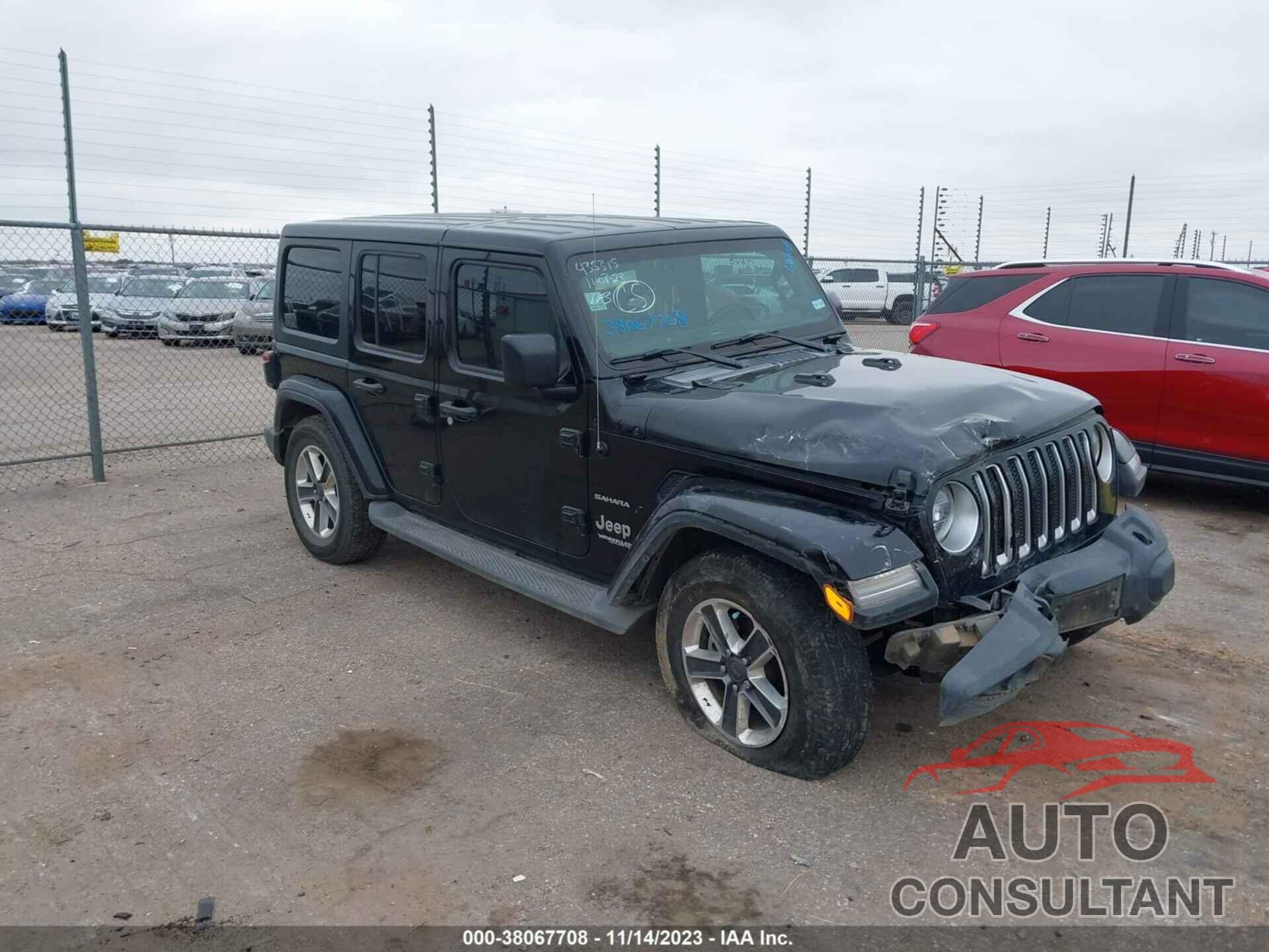 JEEP WRANGLER UNLIMITED 2018 - 1C4HJXEN8JW223608