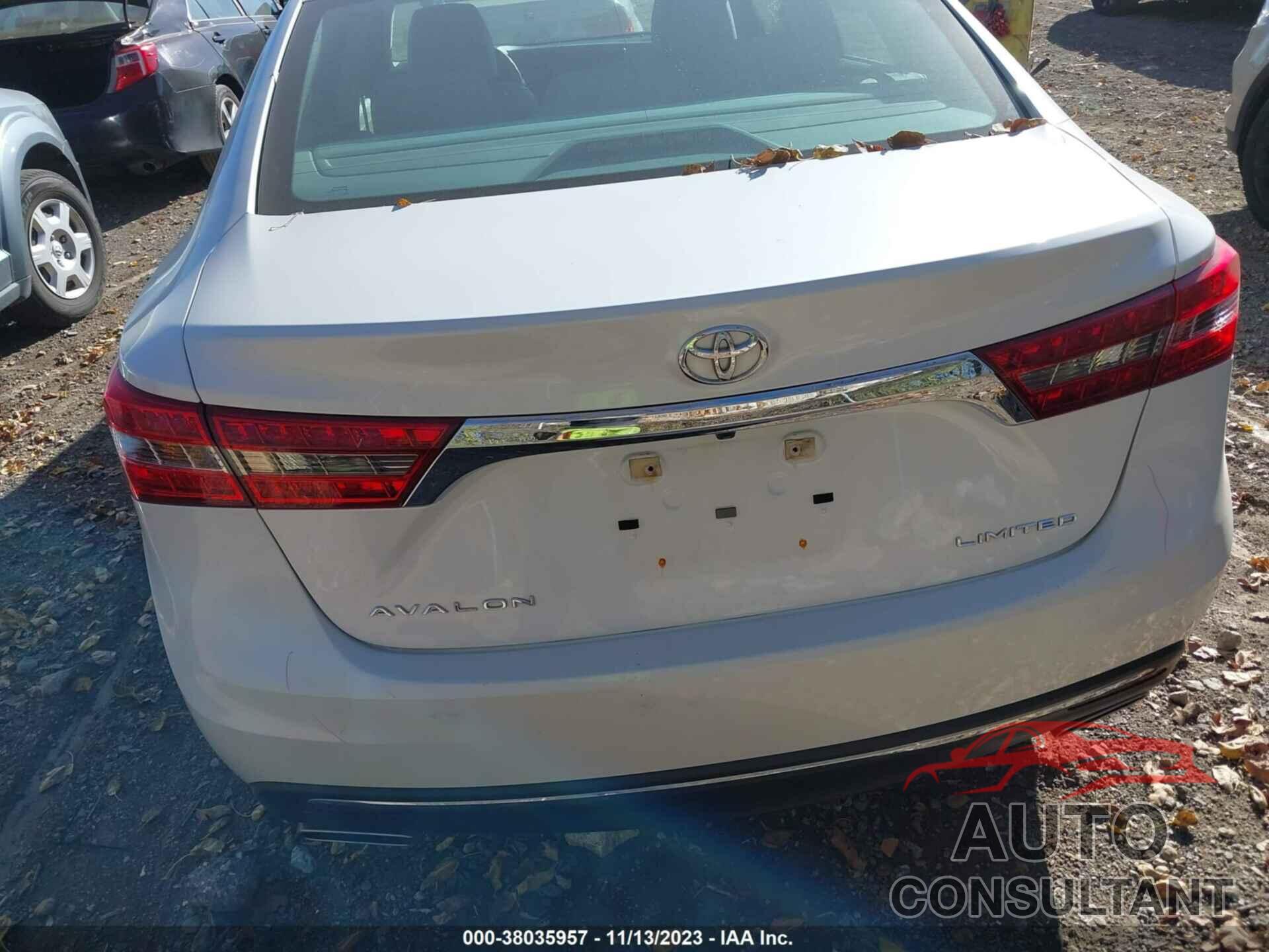 TOYOTA AVALON 2016 - 4T1BK1EB8GU225705