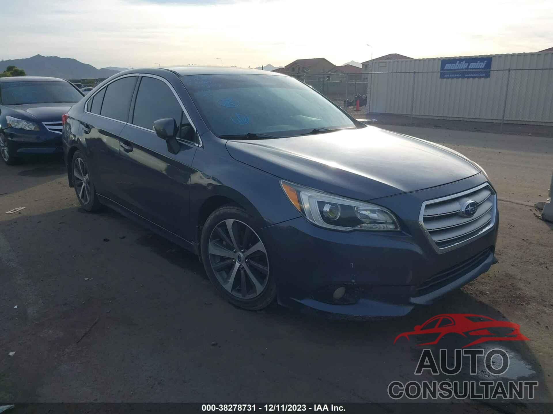 SUBARU LEGACY 2016 - 4S3BNEJ68G3028857