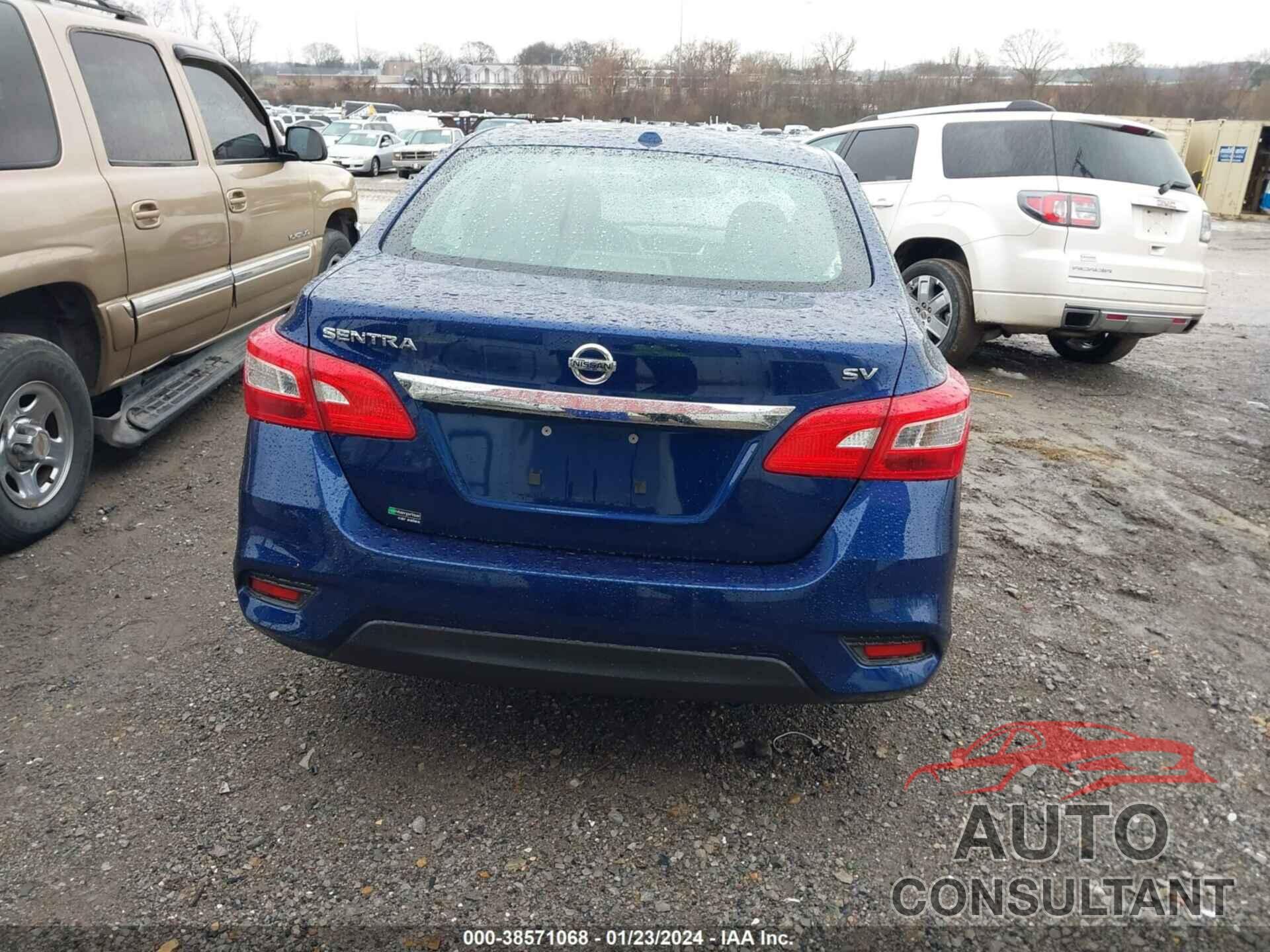 NISSAN SENTRA 2019 - 3N1AB7AP6KY307851