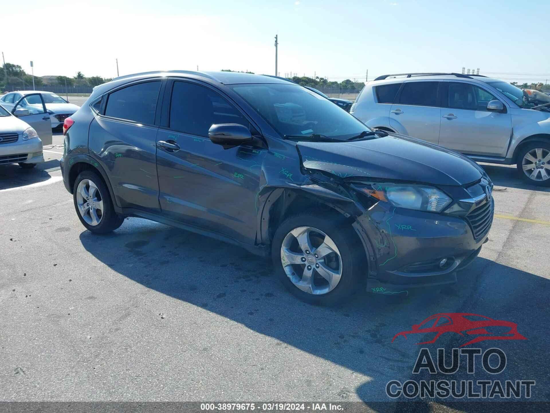HONDA HR-V 2016 - 3CZRU5H72GM701392