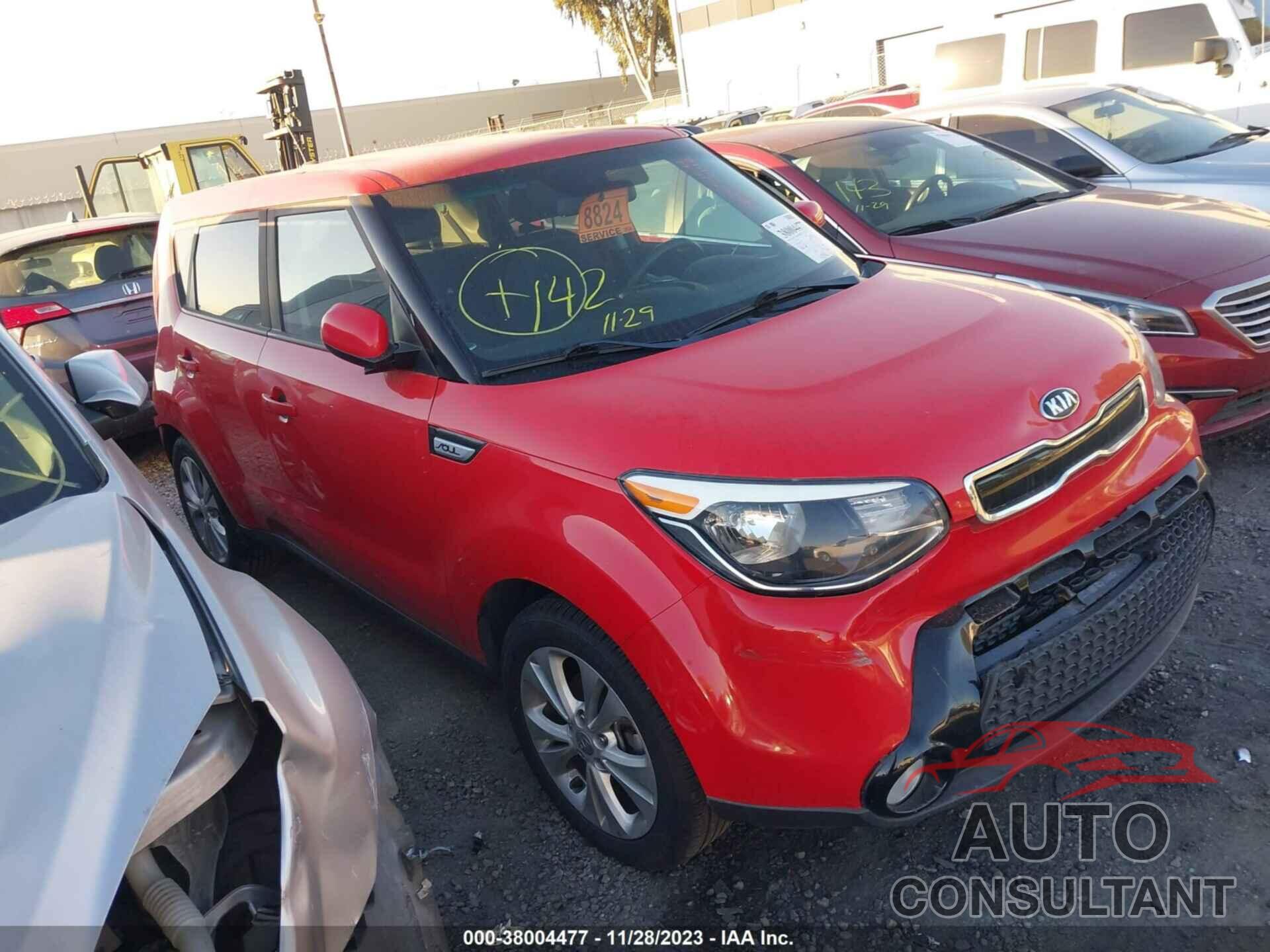 KIA SOUL 2016 - KNDJP3A59G7862498