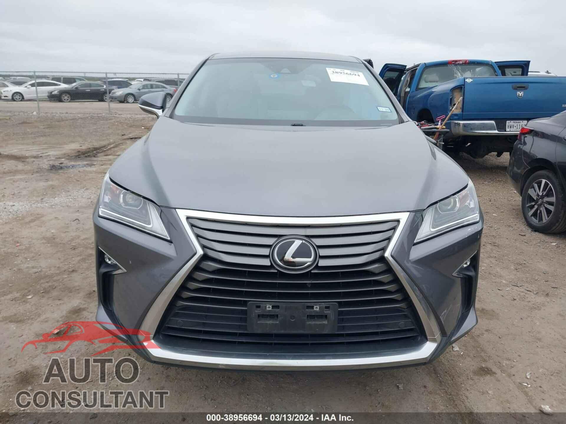 LEXUS RX 2017 - 2T2ZZMCA4HC093062