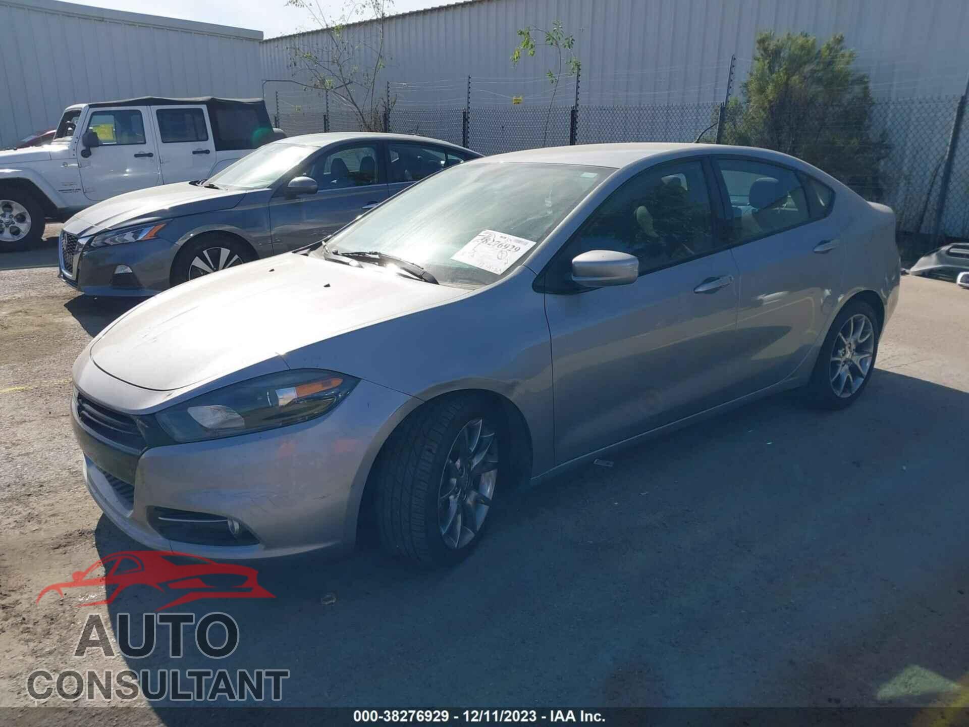 DODGE DART 2015 - 1C3CDFBB2FD267259