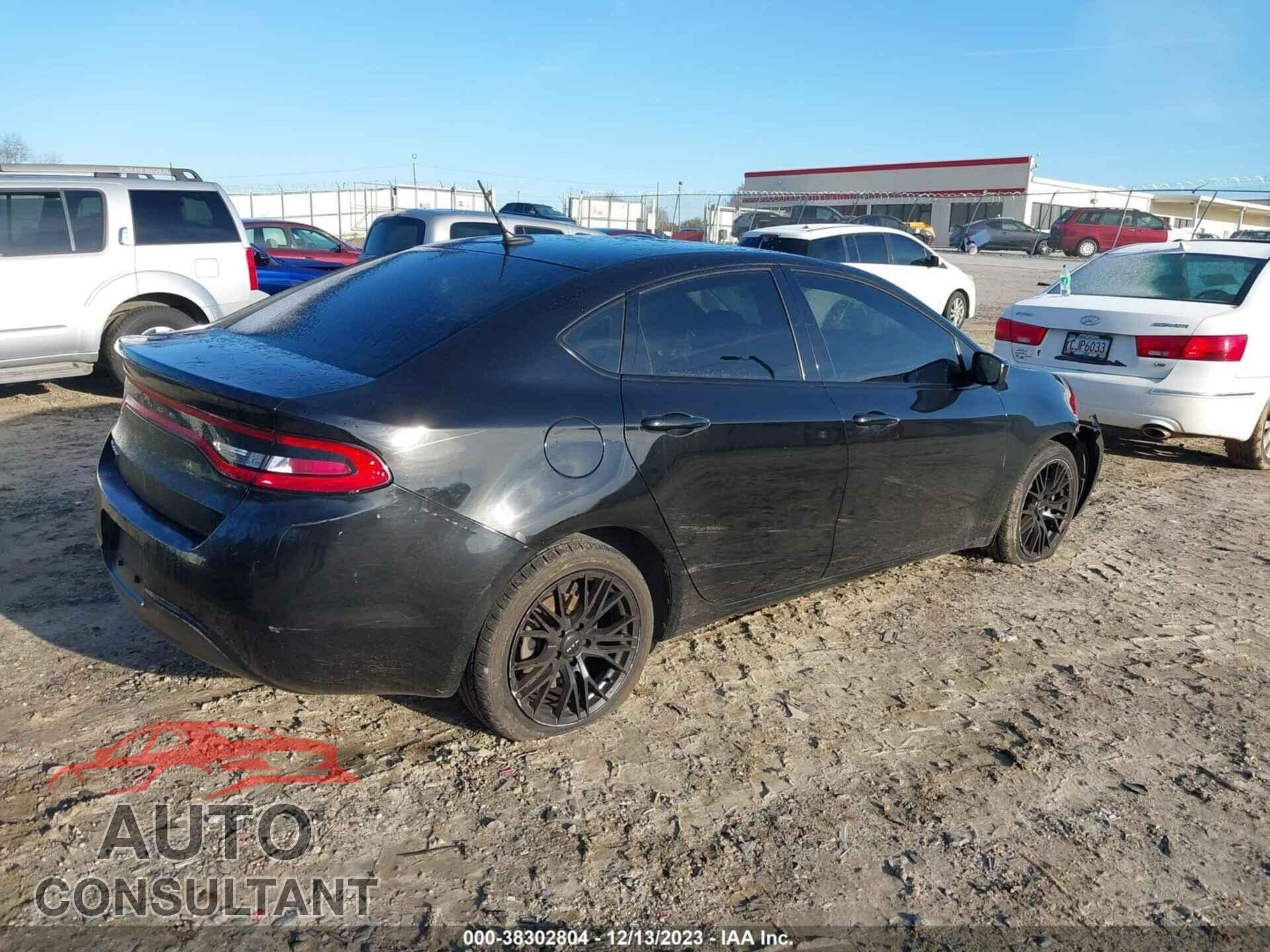 DODGE DART 2016 - 1C3CDFAA6GD503745