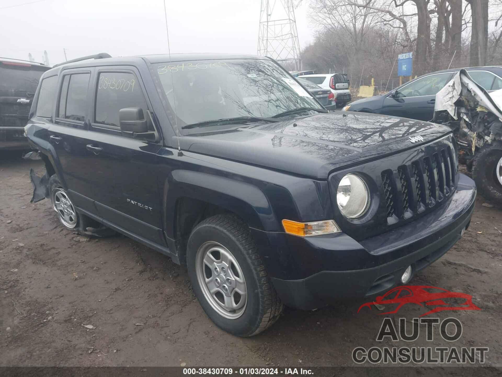 JEEP PATRIOT 2017 - 1C4NJRBB3HD138898