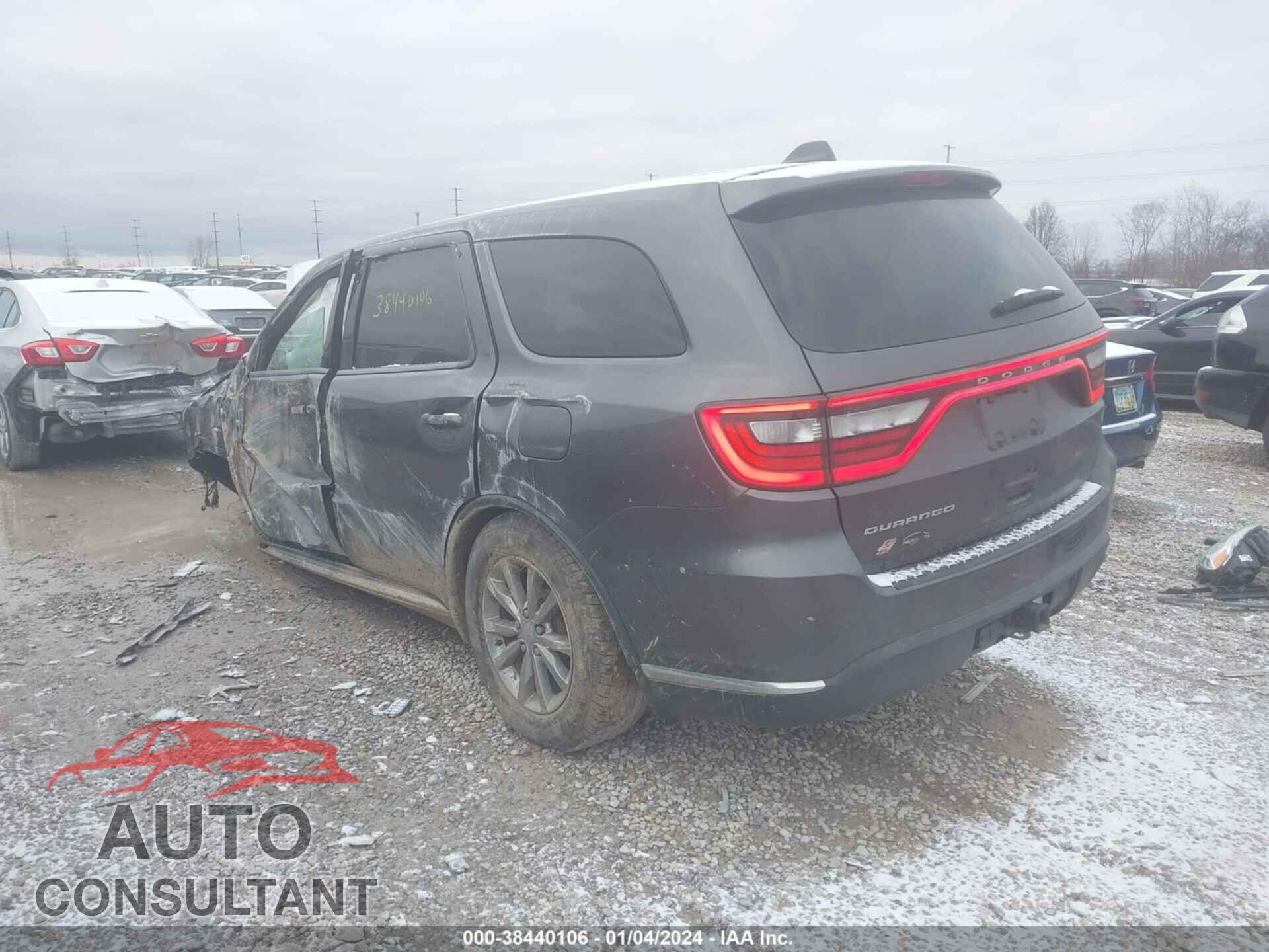 DODGE DURANGO 2018 - 1C4RDJAG8JC462576