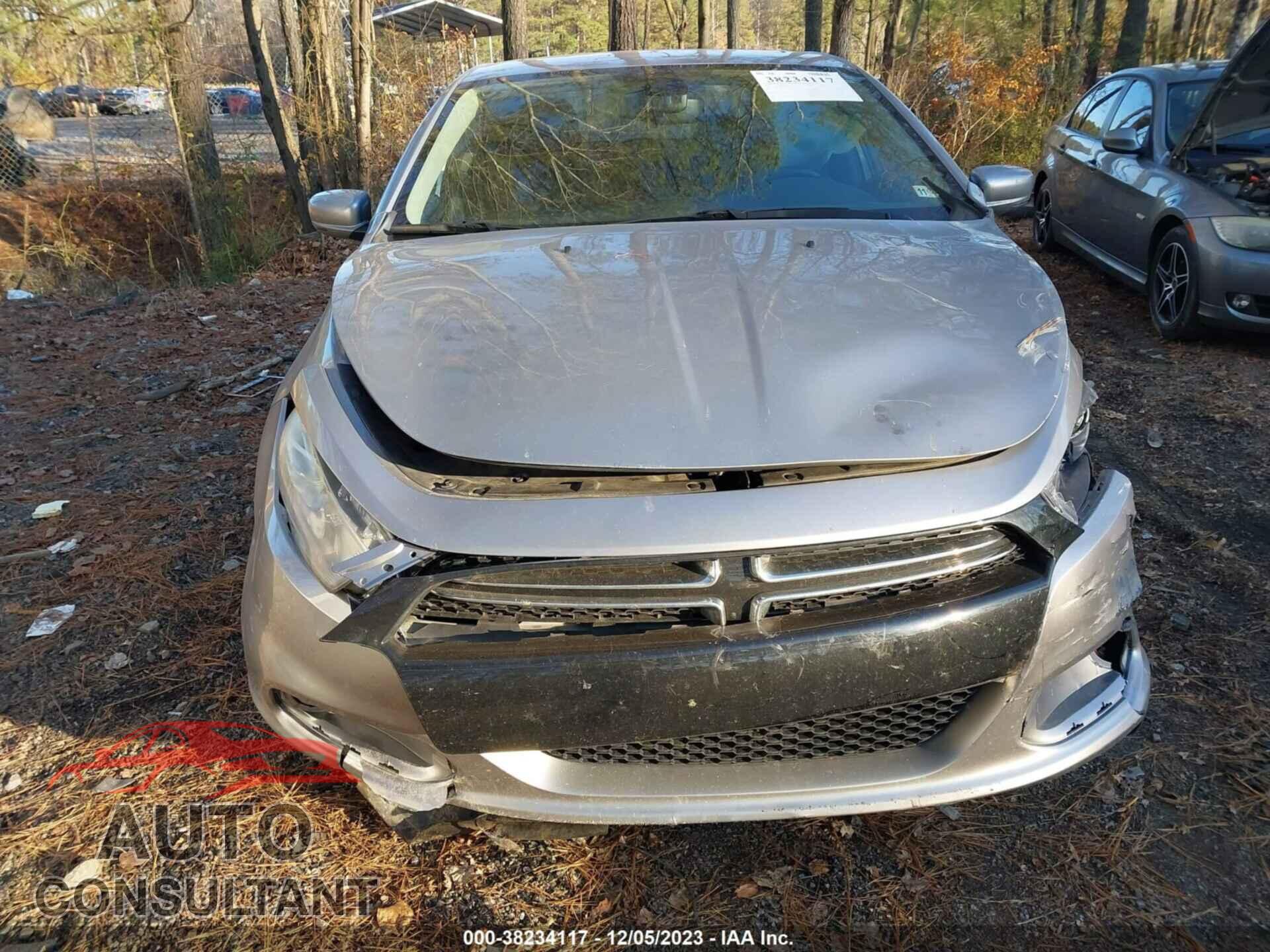 DODGE DART 2015 - 1C3CDFCB4FD242622