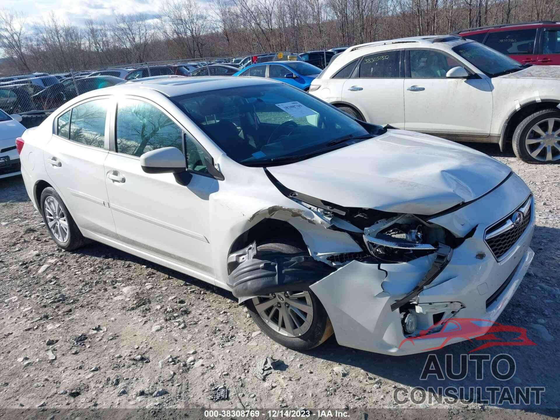 SUBARU IMPREZA 2018 - 4S3GKAD65J3608190