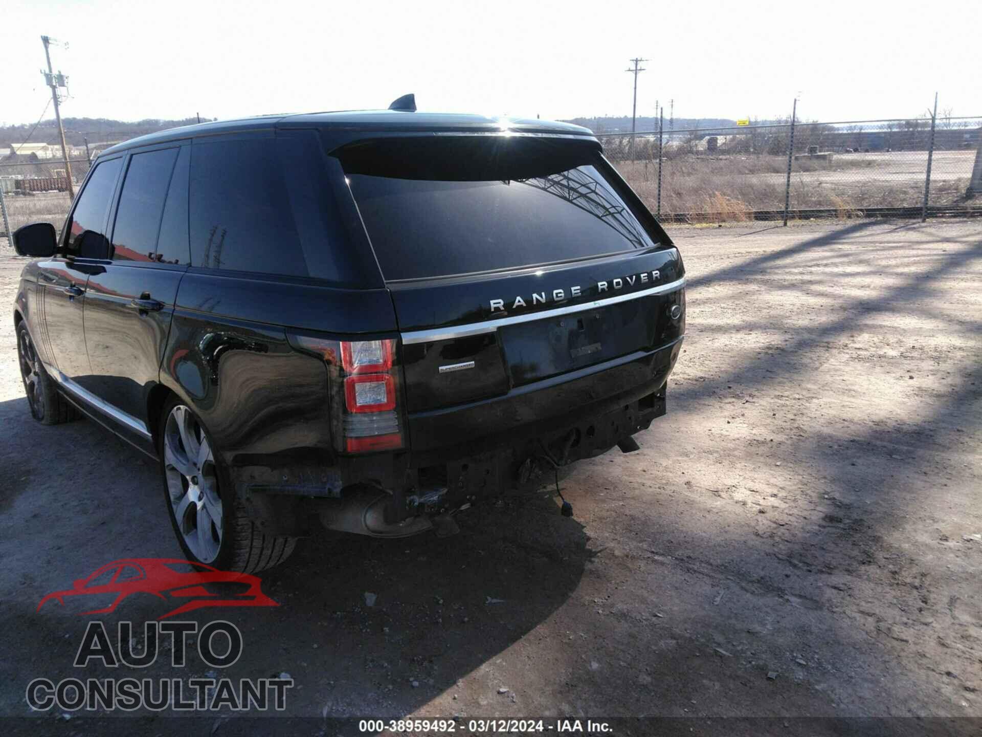 LAND ROVER RANGE ROVER 2017 - SALGS2FE4HA363682