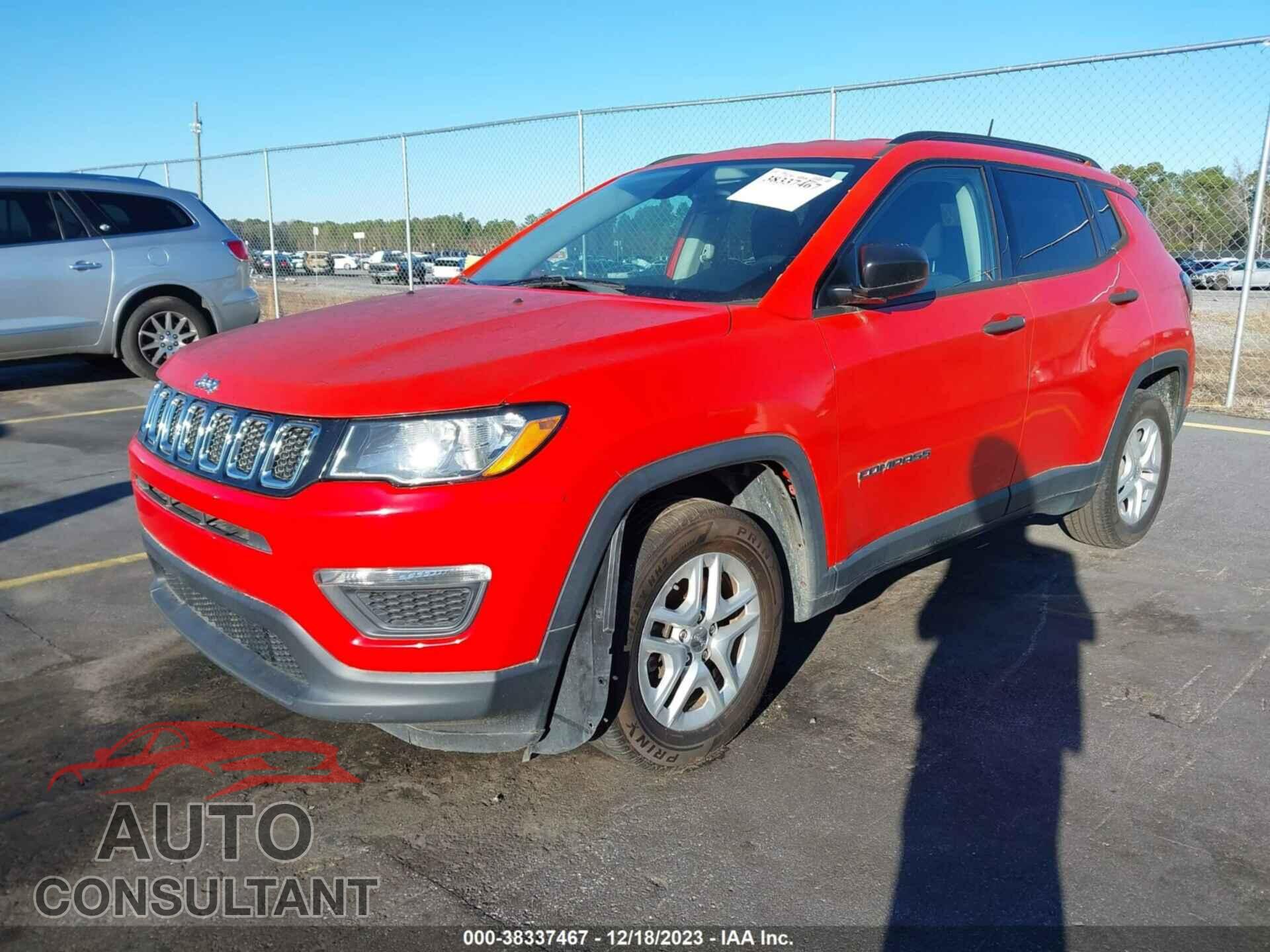 JEEP COMPASS 2017 - 3C4NJCAB6HT690694