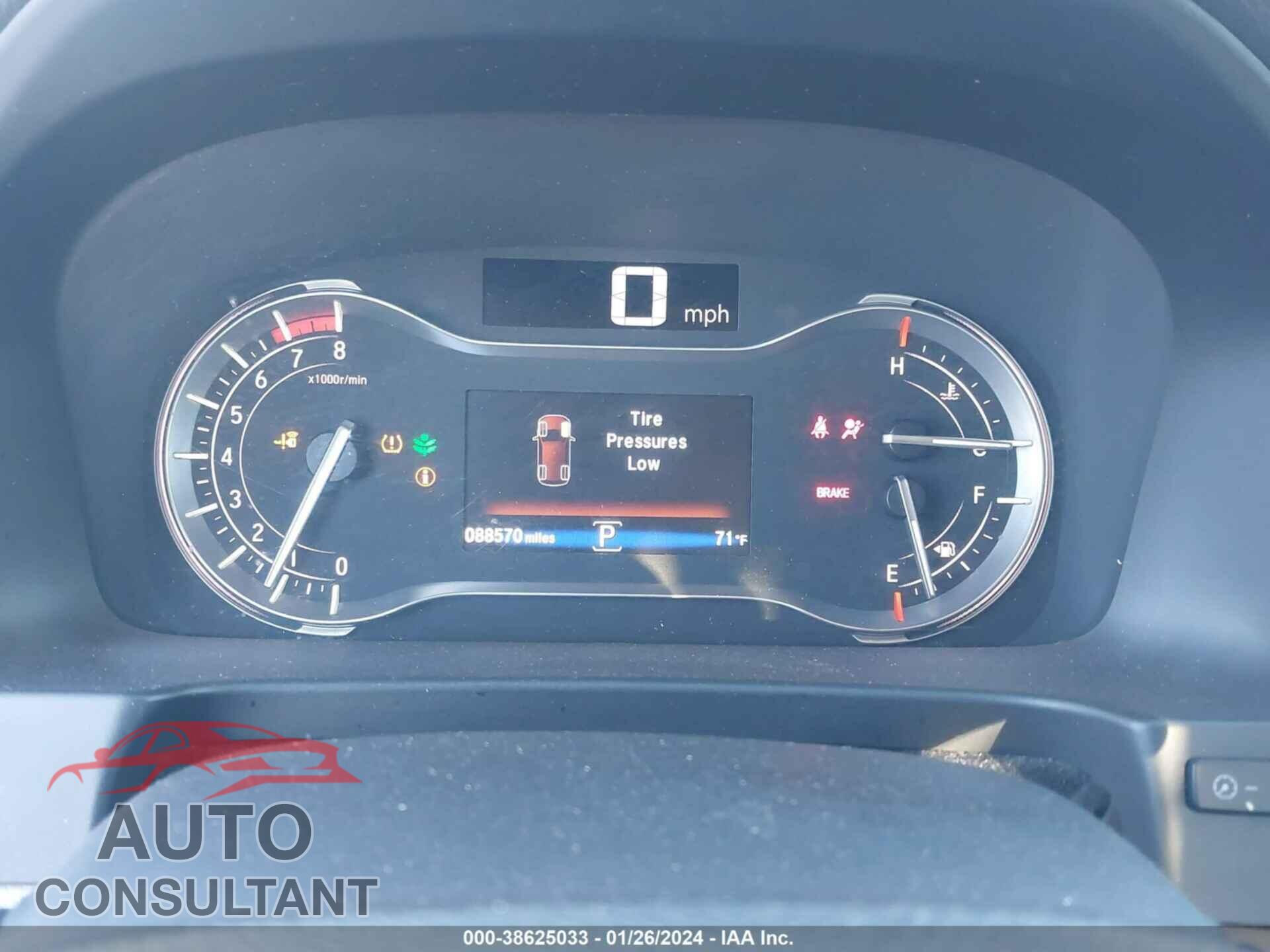 HONDA PILOT 2016 - 5FNYF6H84GB100824