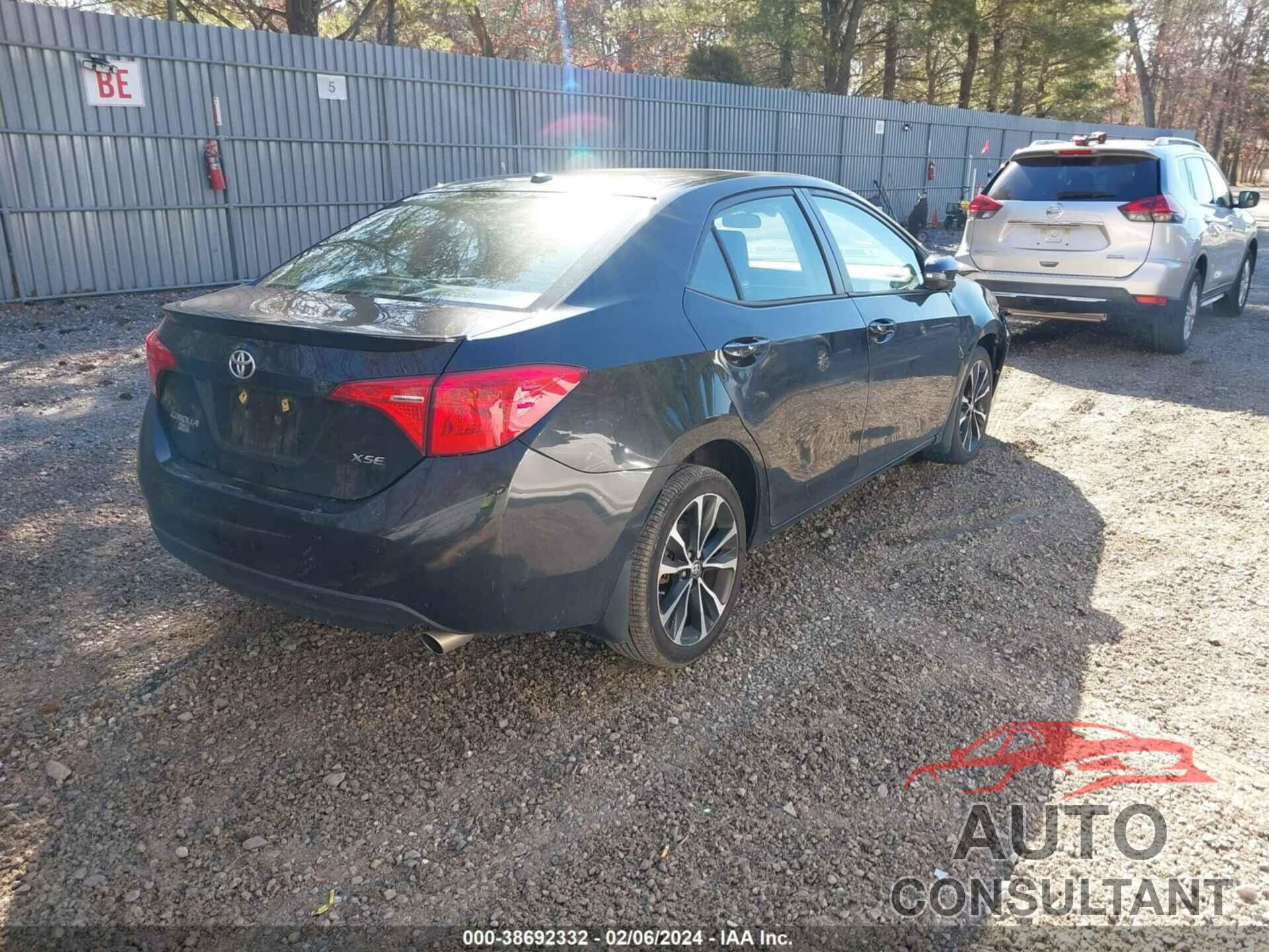 TOYOTA COROLLA 2017 - 2T1BURHE8HC943496