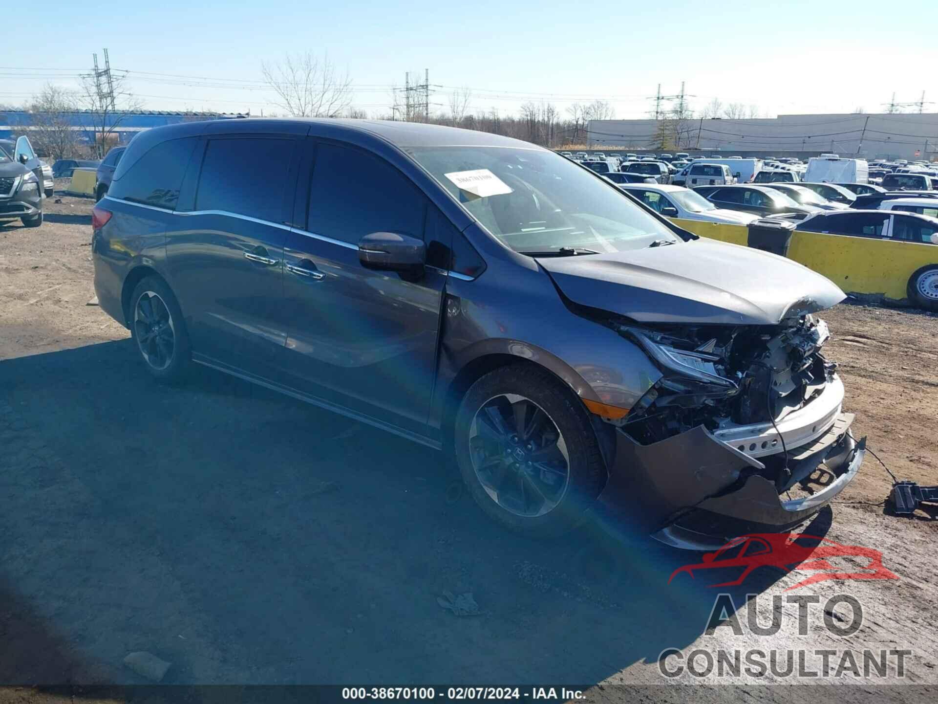 HONDA ODYSSEY 2022 - 5FNRL6H93NB023821