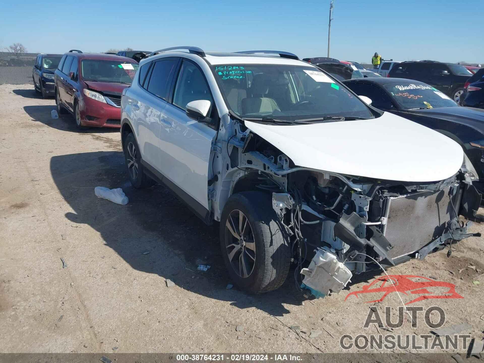 TOYOTA RAV4 2016 - JTMWFREV8GJ098426