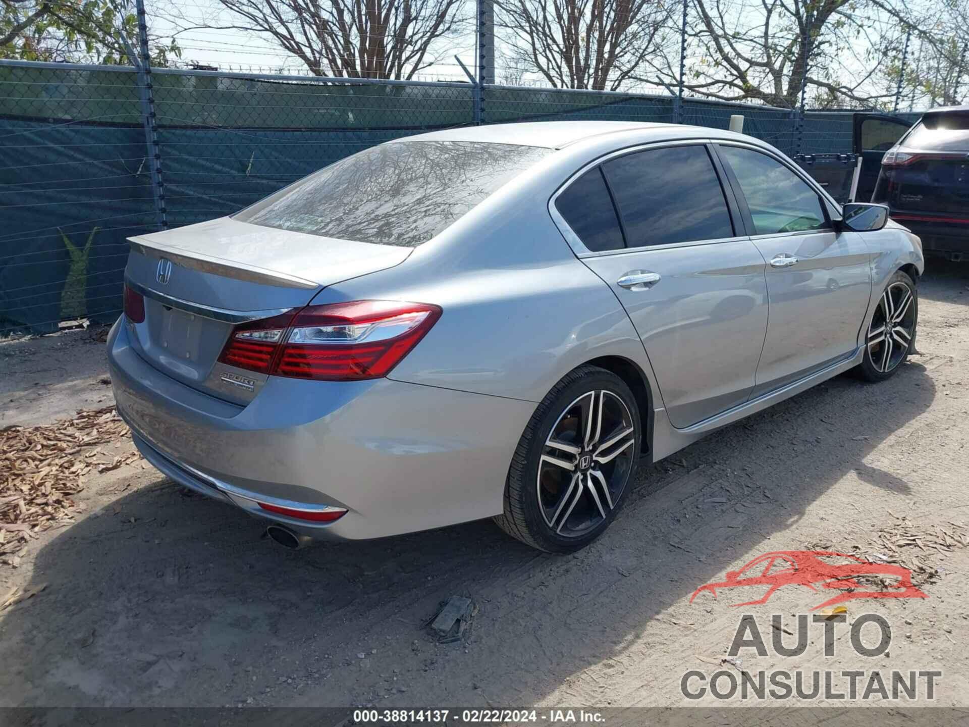 HONDA ACCORD 2017 - 1HGCR2F10HA182515