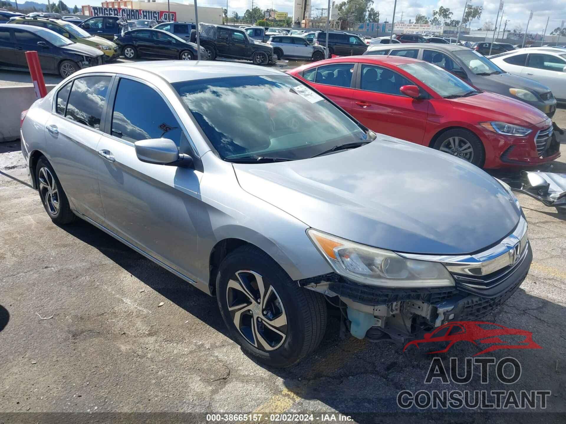 HONDA ACCORD 2016 - 1HGCR2F38GA051025