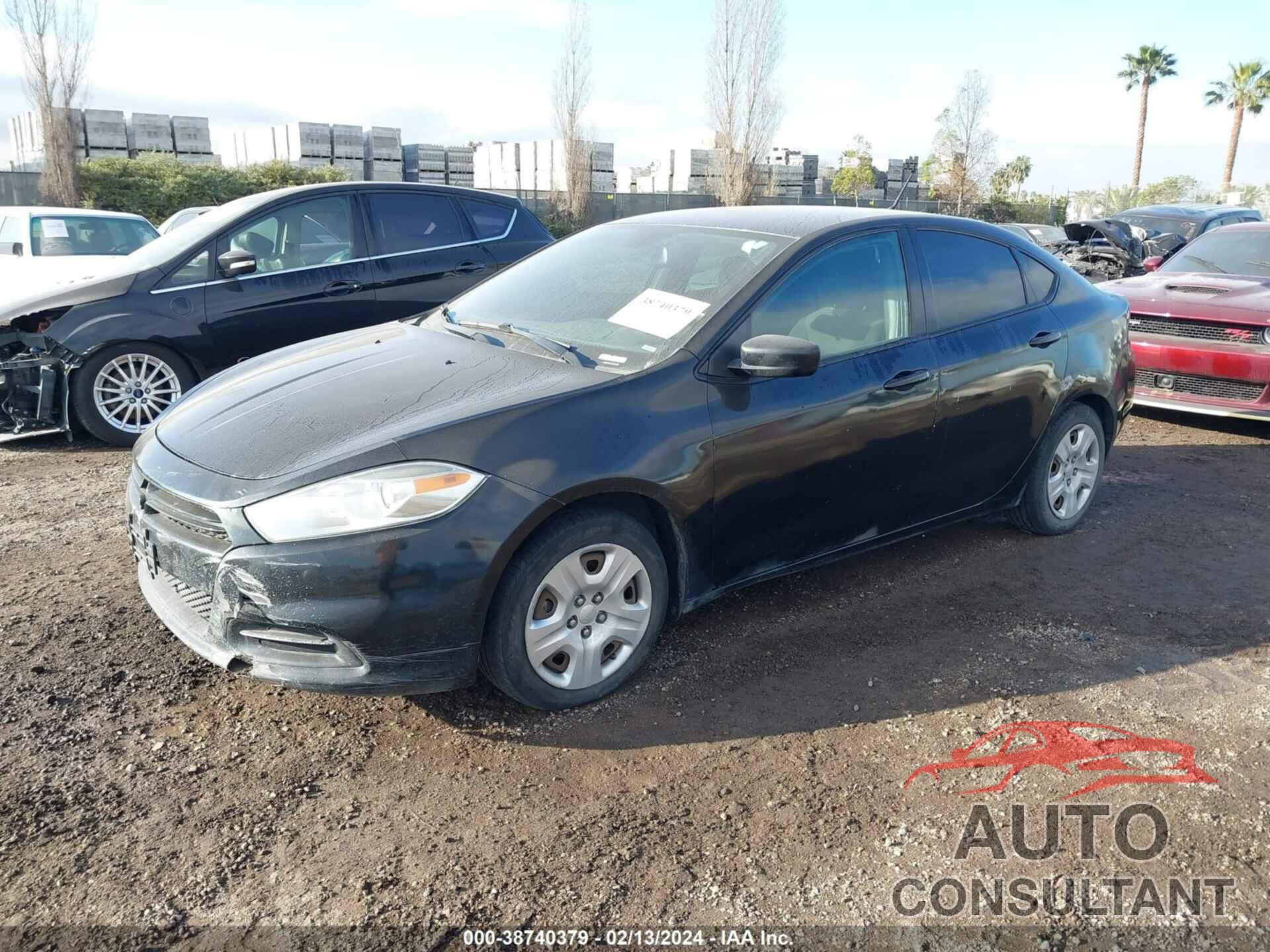 DODGE DART 2016 - 1C3CDFAA0GD645640