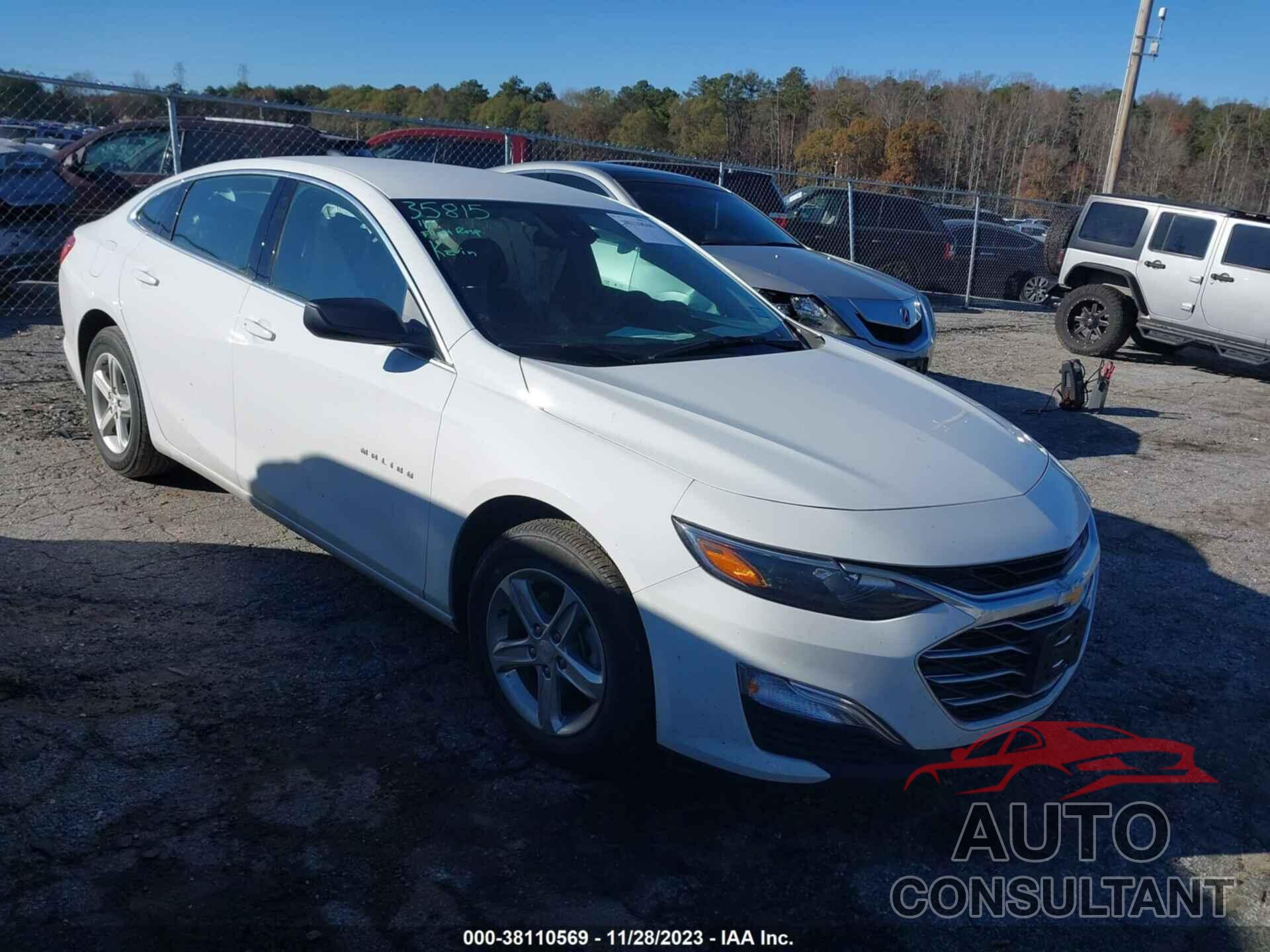 CHEVROLET MALIBU 2023 - 1G1ZC5ST8PF129171