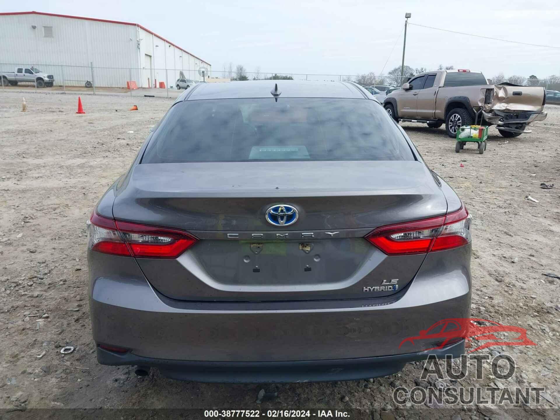 TOYOTA CAMRY 2021 - 4T1H31AK0MU555606